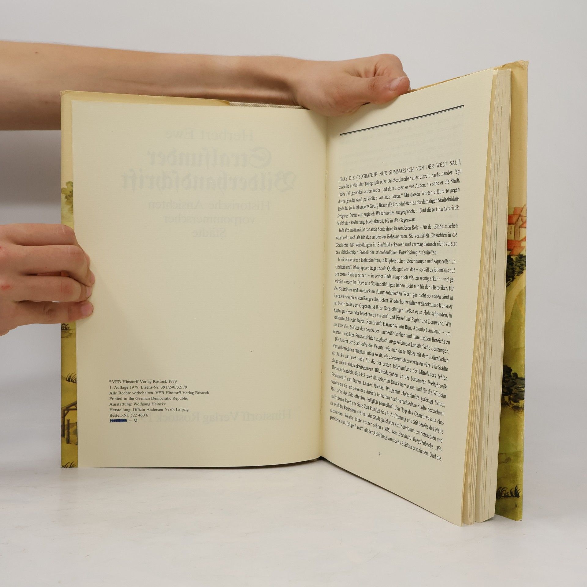 Herbert Ewe Stralsunder Bilderhandschrift