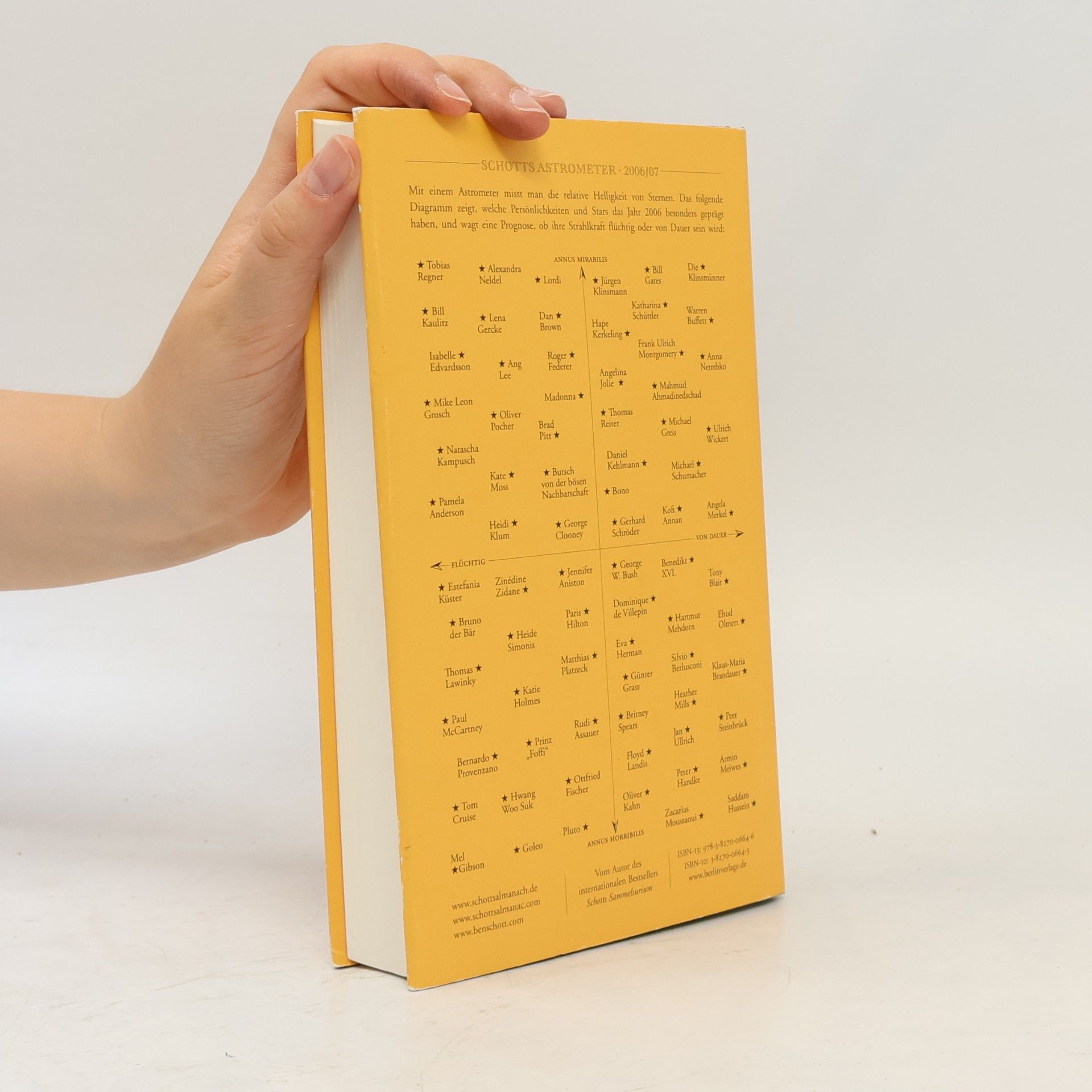 Ben Schott Schotts Almanach 2007