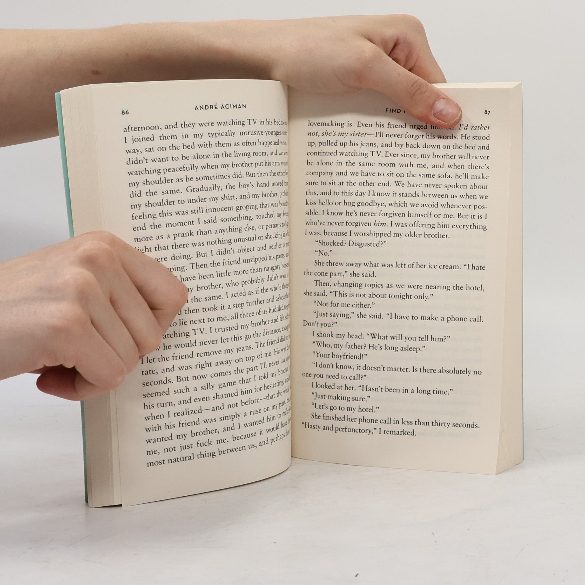 André Aciman Find me