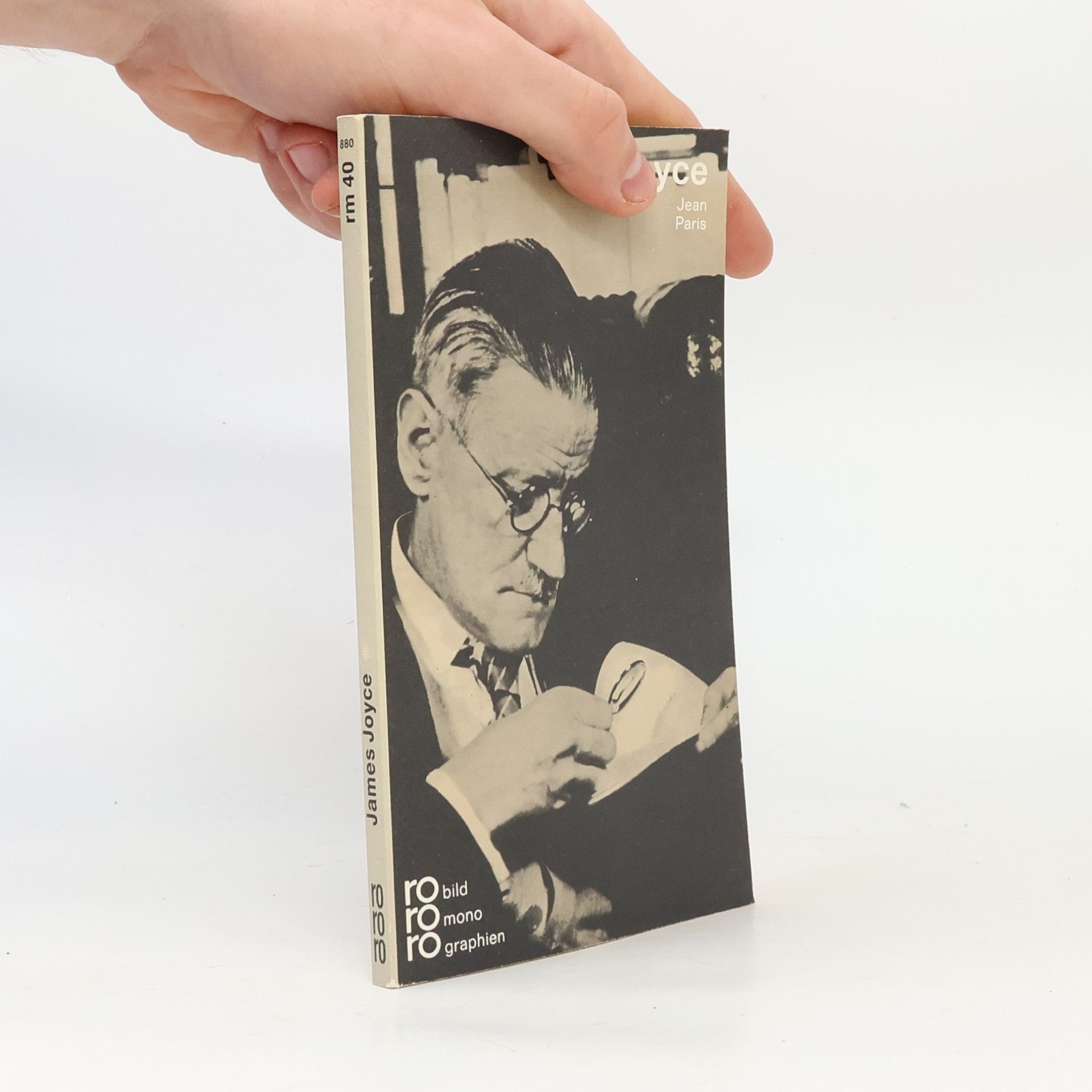 Jean Paris James Joyce in Selbstzeugnissen und Bilddokumenten