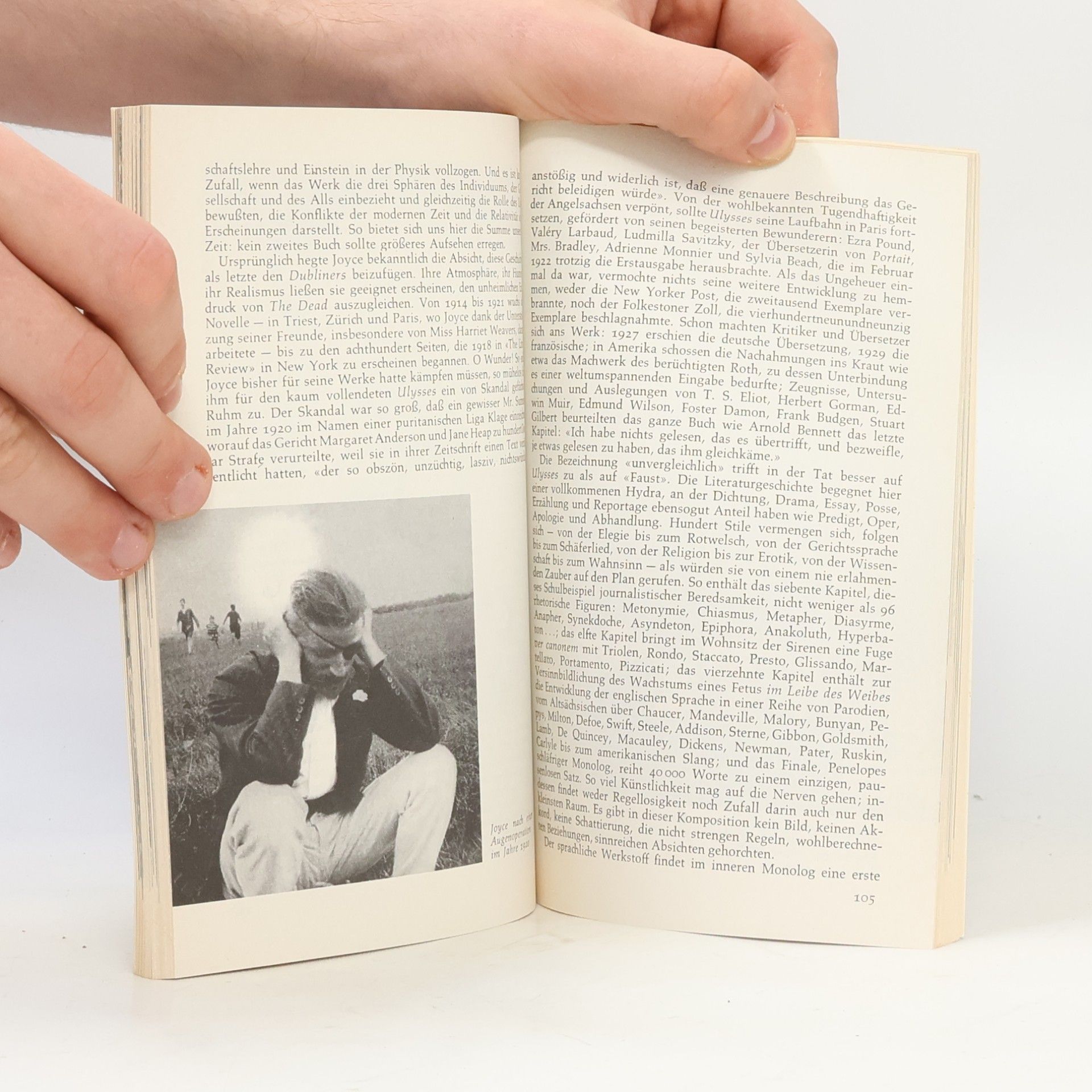 Jean Paris James Joyce in Selbstzeugnissen und Bilddokumenten