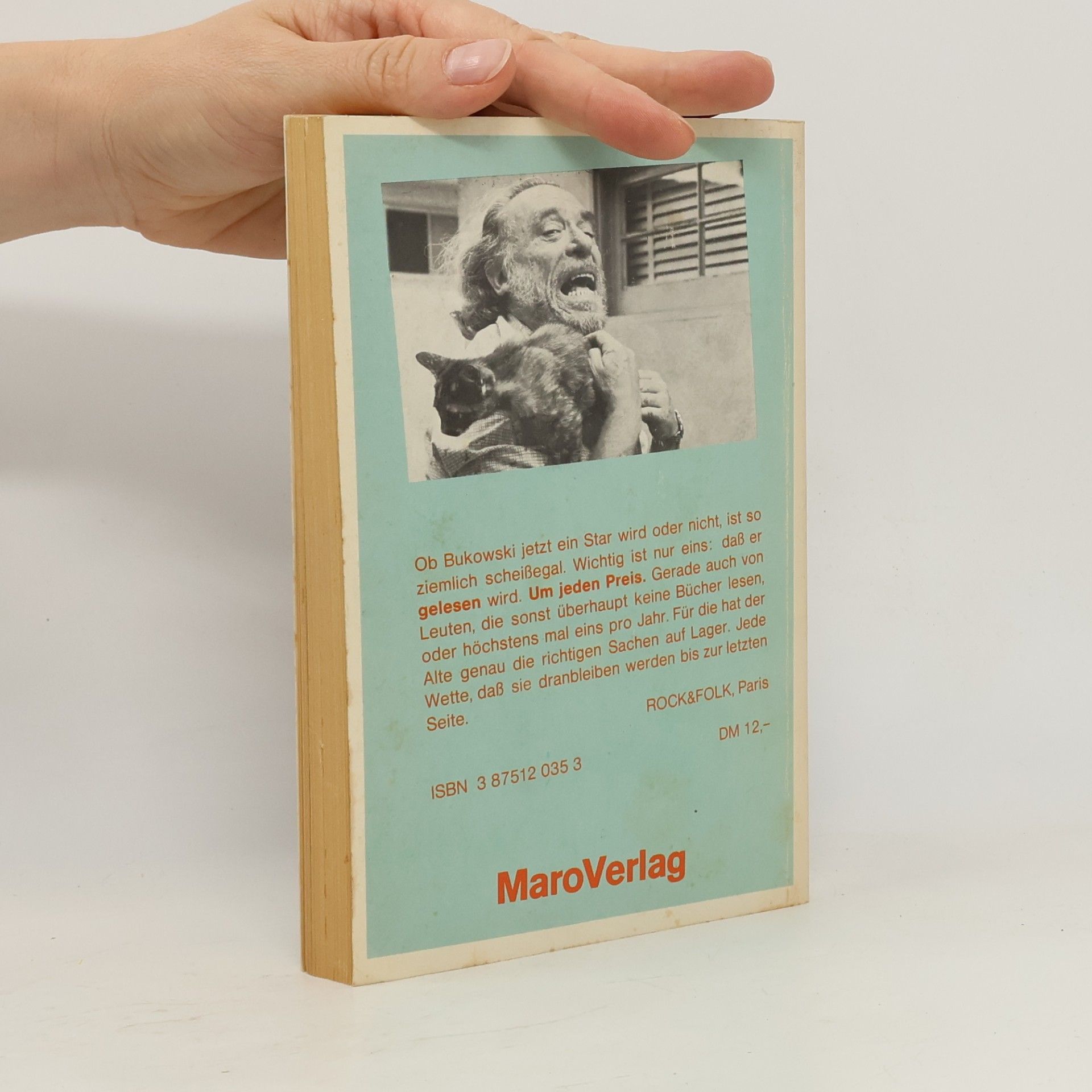 Charles Bukowski Schlechte Verlierer
