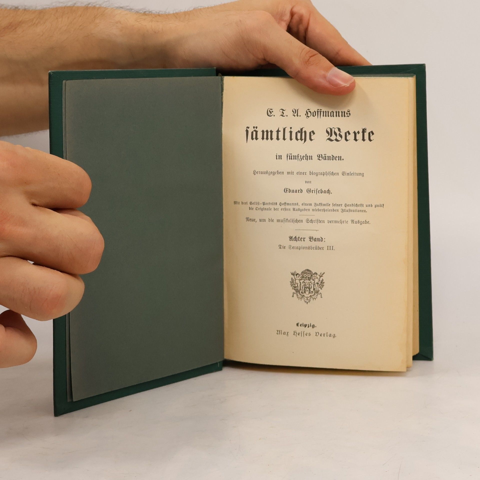 Eduard Grisebach Hoffmanns sämtliche Werke 8-10