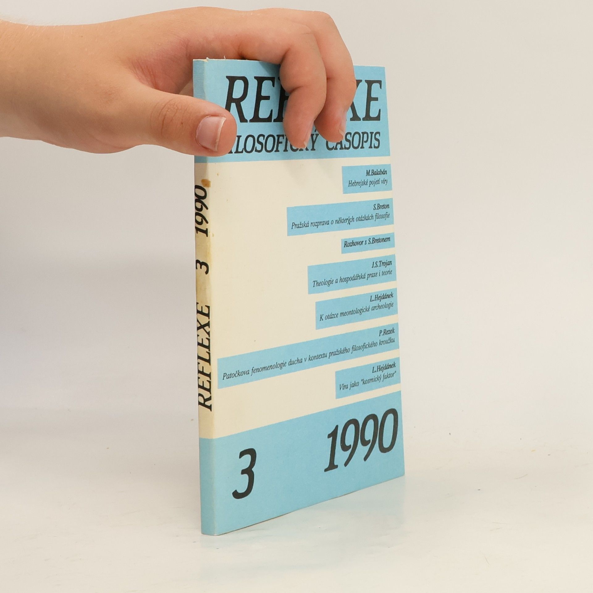Autorenkollektiv Reflexe. Filosofický časopis (roč. 1990, č. 3)
