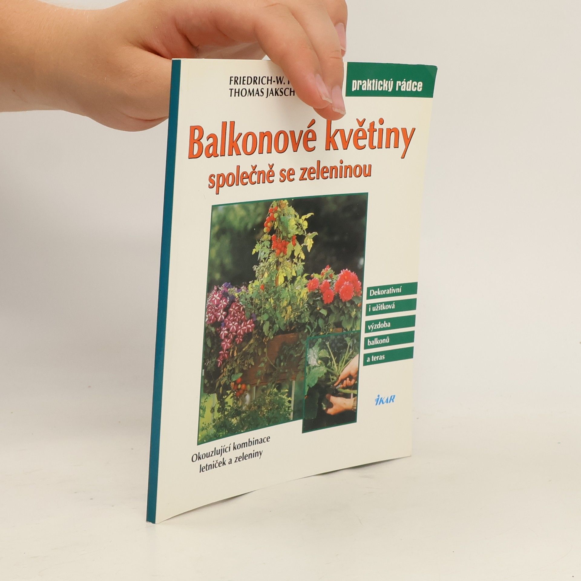 Friedrich-Wilhelm Frenz Balkonové květiny společně se zeleninou