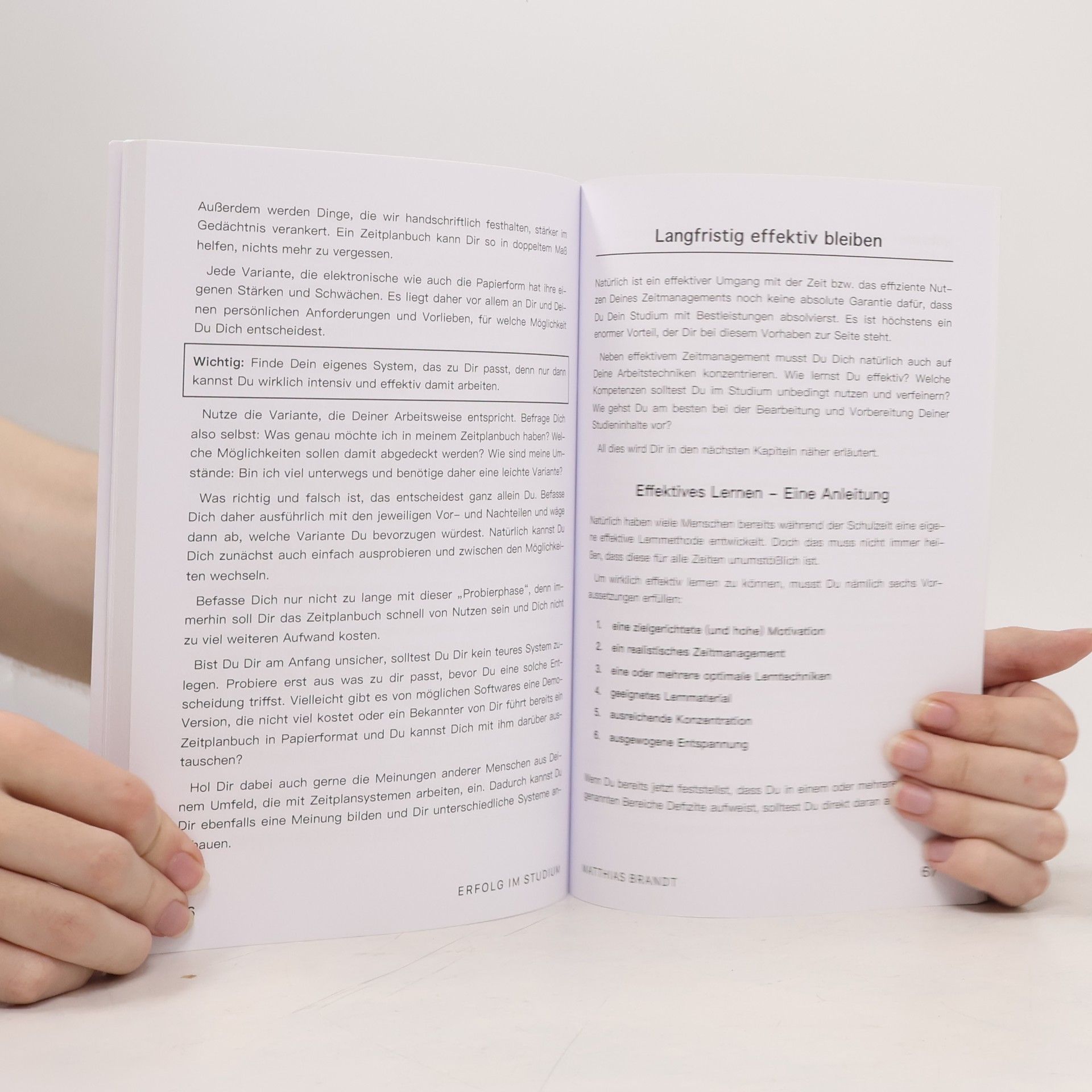 Matthias Brandt Der grosse Uni-Ratgeber - Bestnote auf Knopfdruck