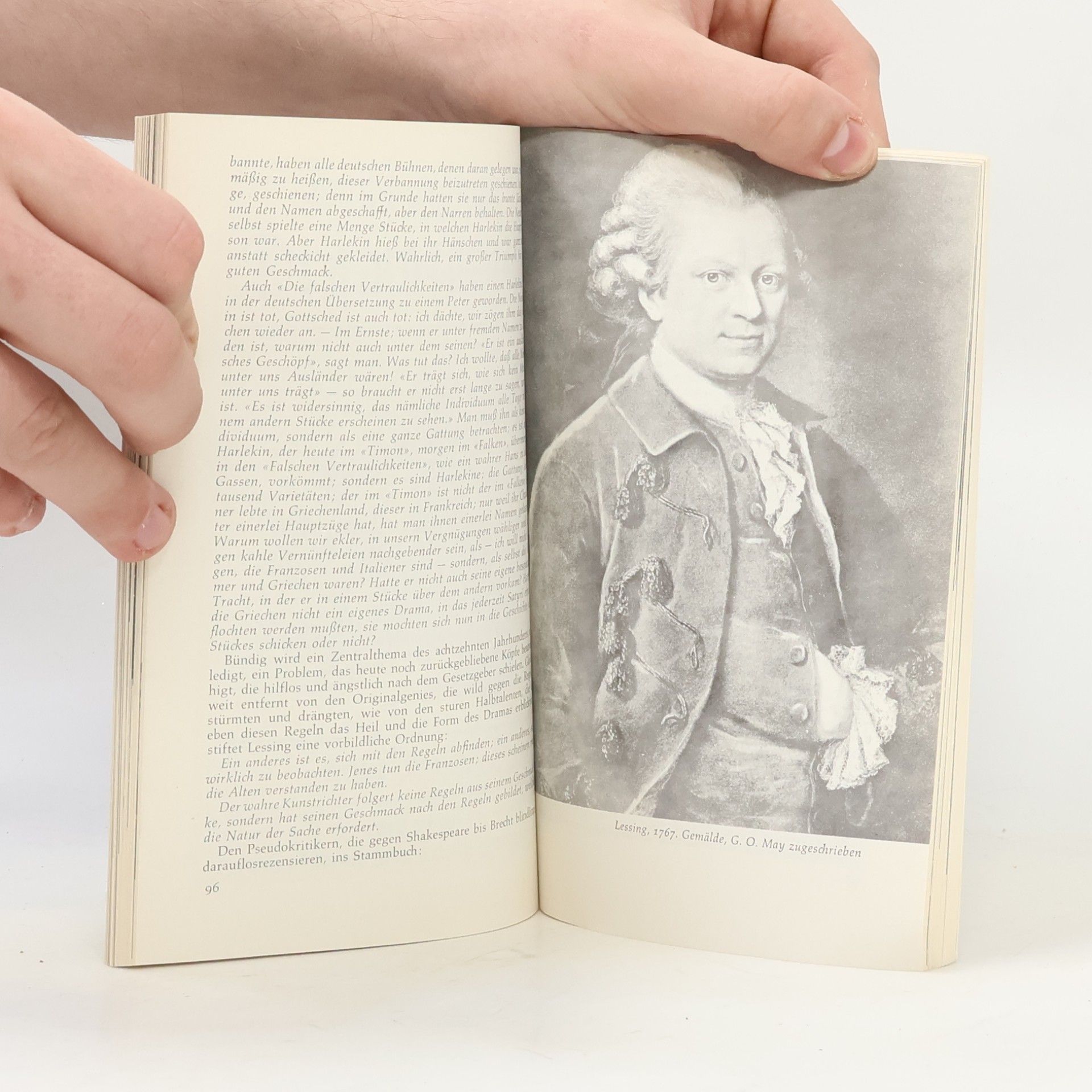 Wolfgang Drews Gotthold Ephraim Lessing in Selbstzeugnissen und Bilddokumenten