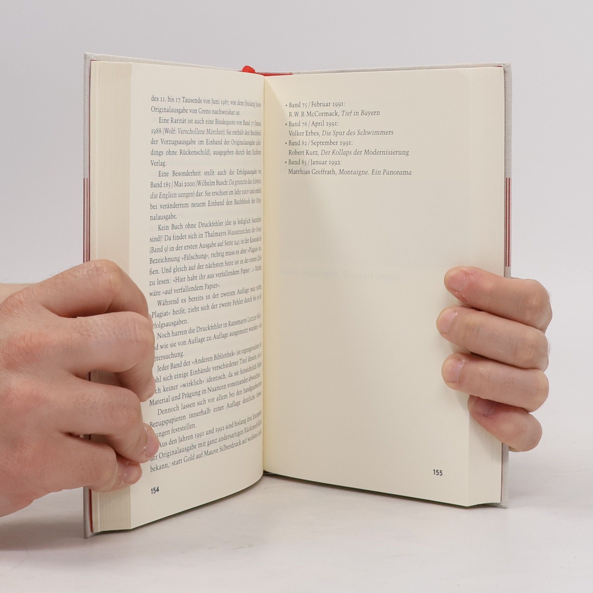 Rainer Schmitz Die Chronik der Anderen Bibliothek