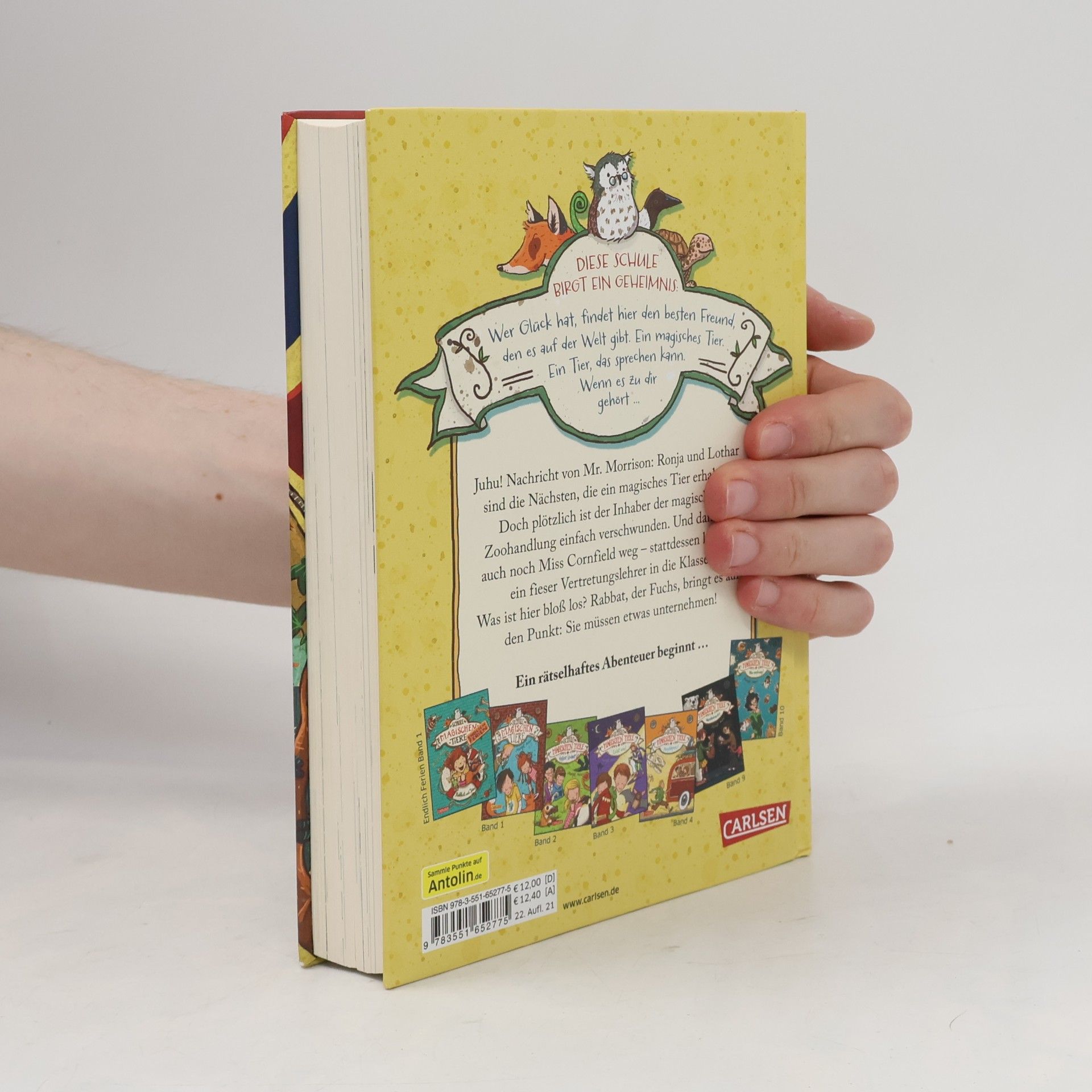 Margit Auer Die Schule der magischen Tiere 7: Wo ist Mr. M?
