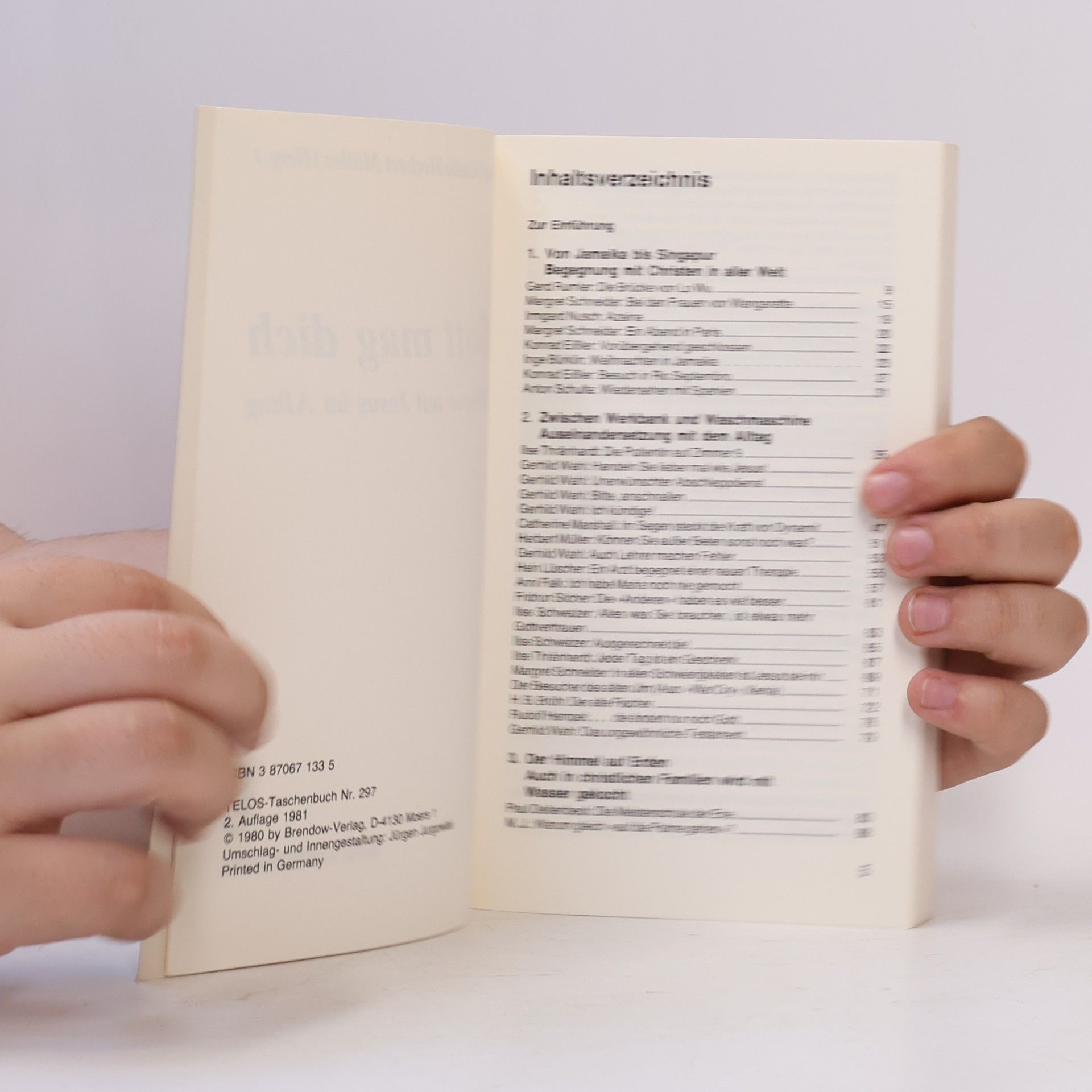 Anton Schulte TELOS - Taschenbücher: Gott mag dich