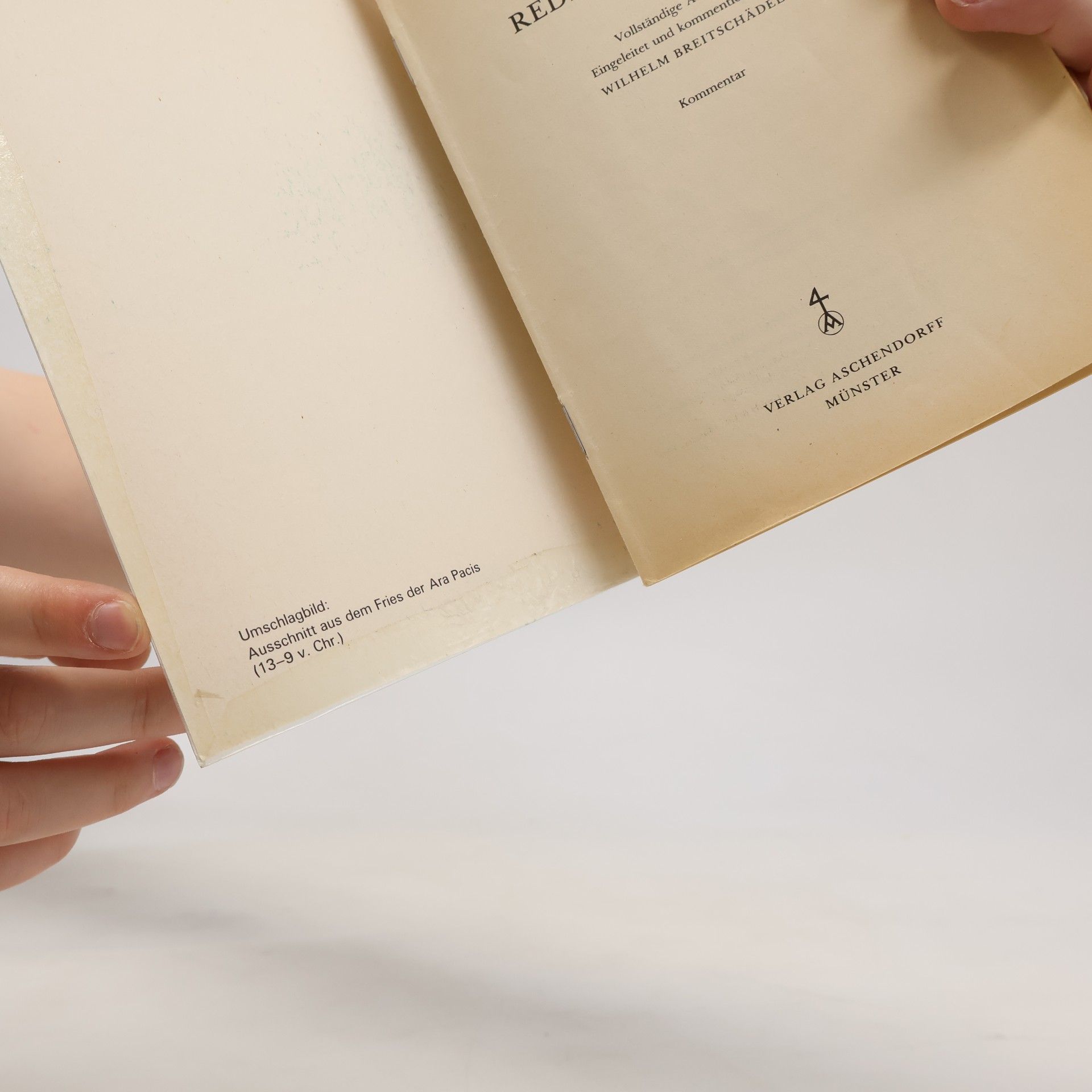 Marcus Tullius Cicero Aschendorffs Sammlung lateinischer und griechischer Klassiker: Rede für Archias