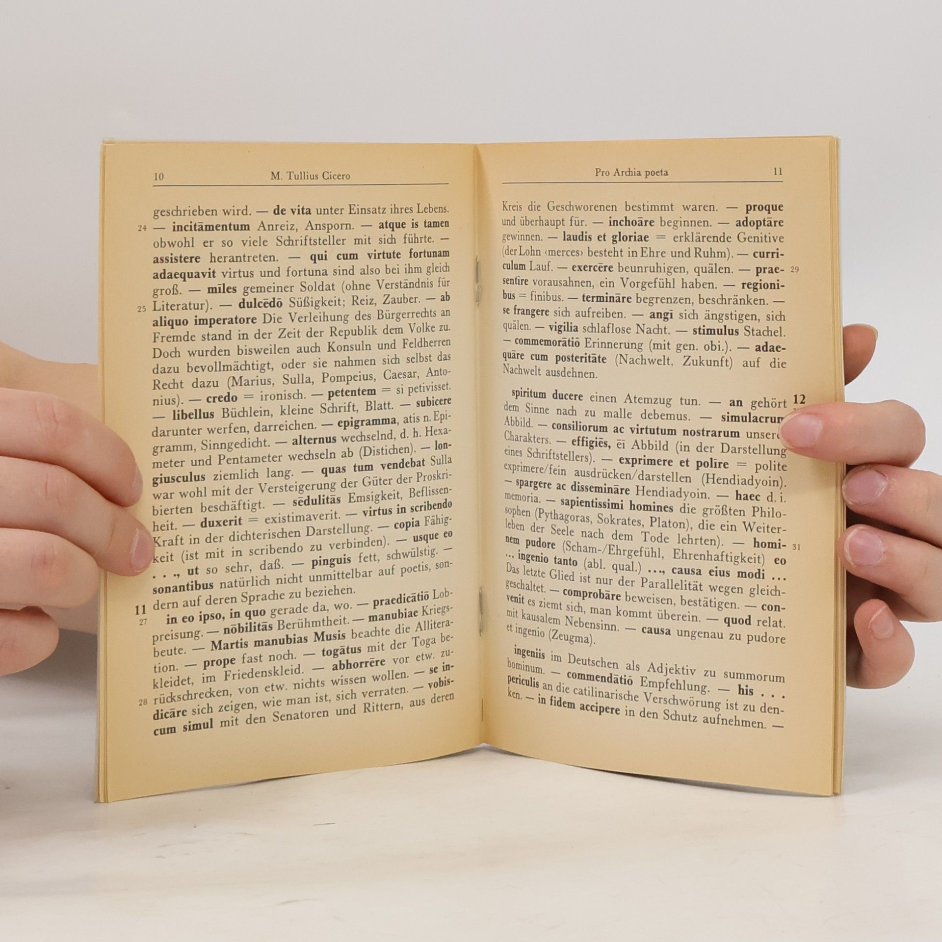 Marcus Tullius Cicero Aschendorffs Sammlung lateinischer und griechischer Klassiker: Rede für Archias