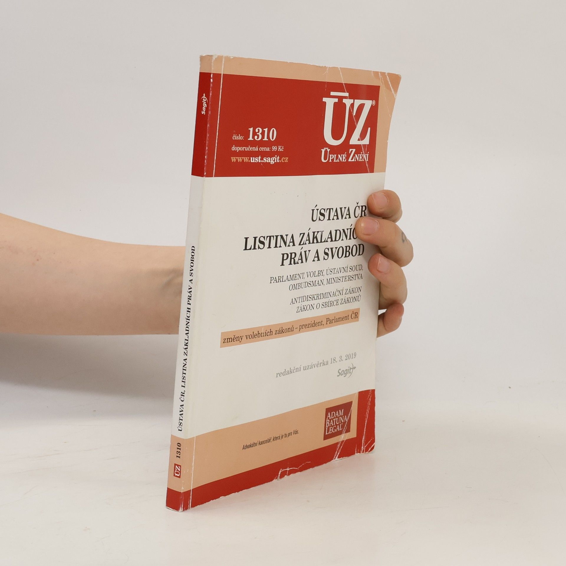 Auteurscollectief Ústava ČR ; Listina základních práv a svobod