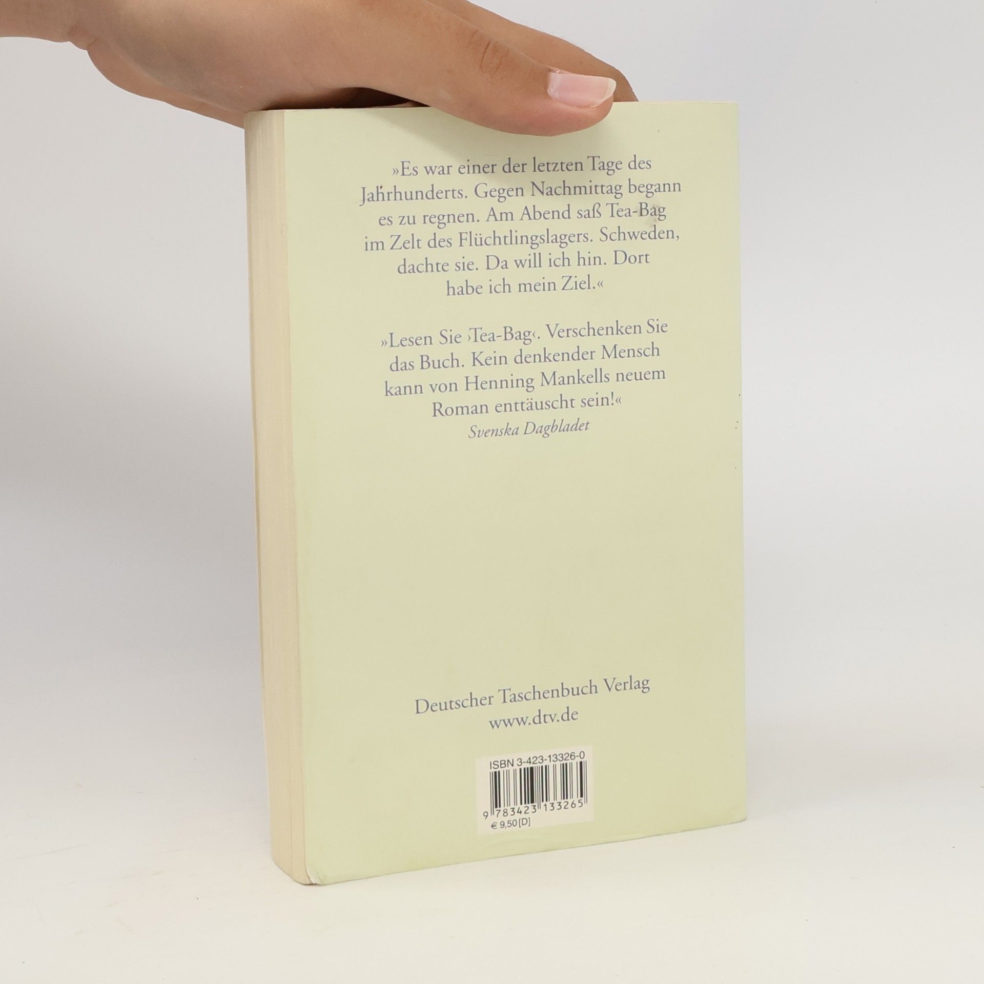 Henning Mankell Tea-Bag