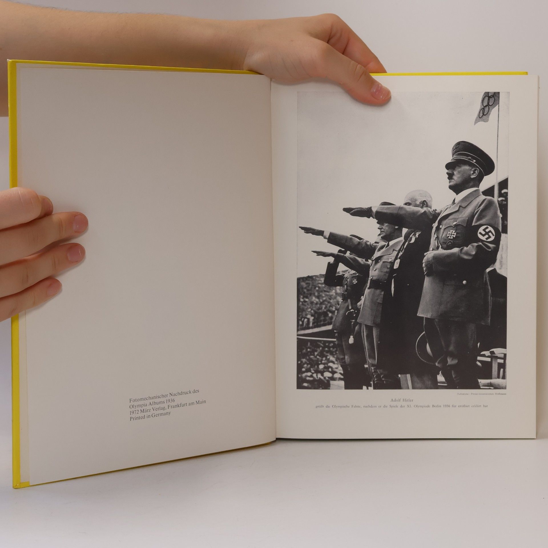 Various authors Die Nazi Olympiade