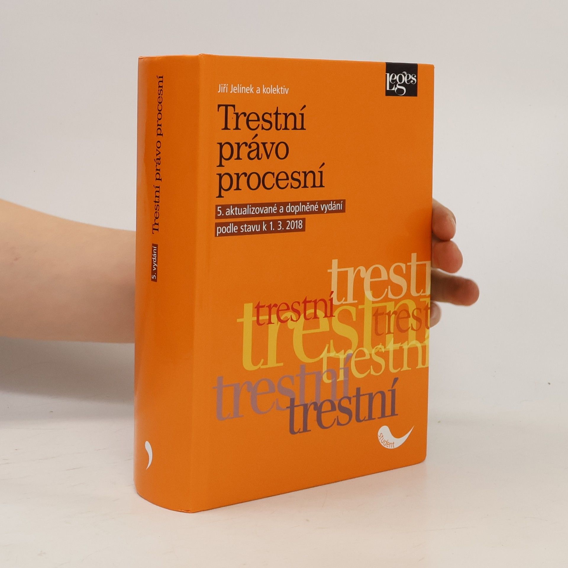 Jiří Jelínek Trestní právo procesní