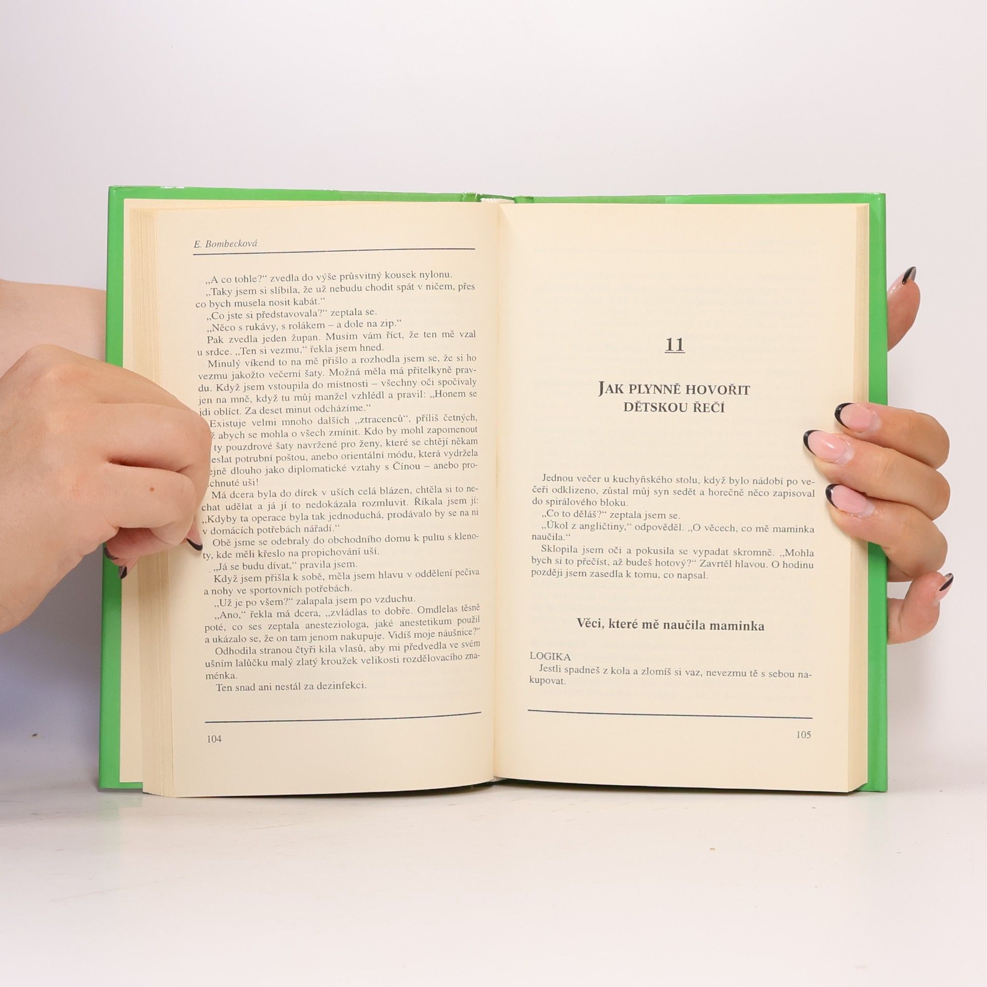 Erma Bombeck U konce s vtipem