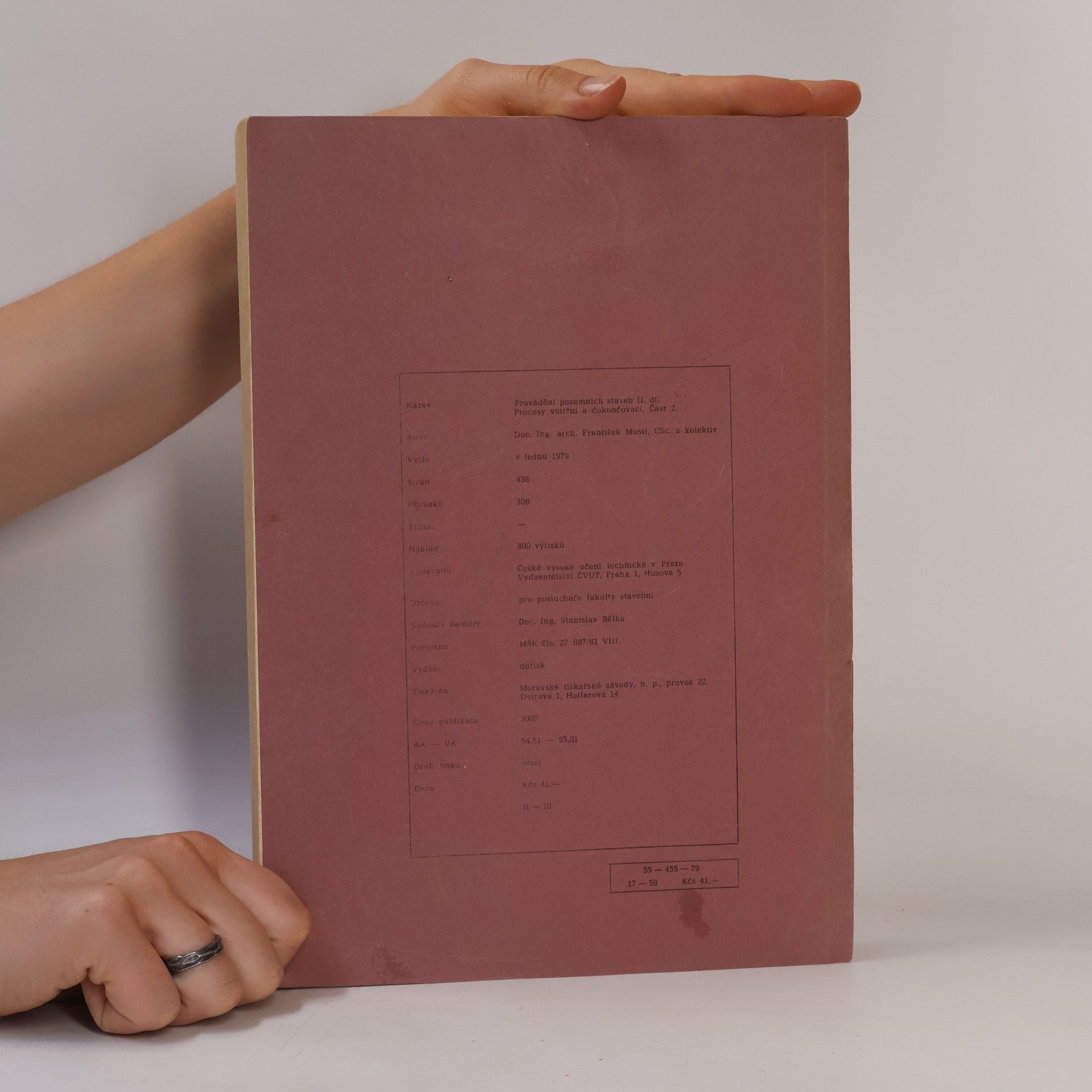 Collectif d'auteurs Provádění pozemních staveb II. díl
