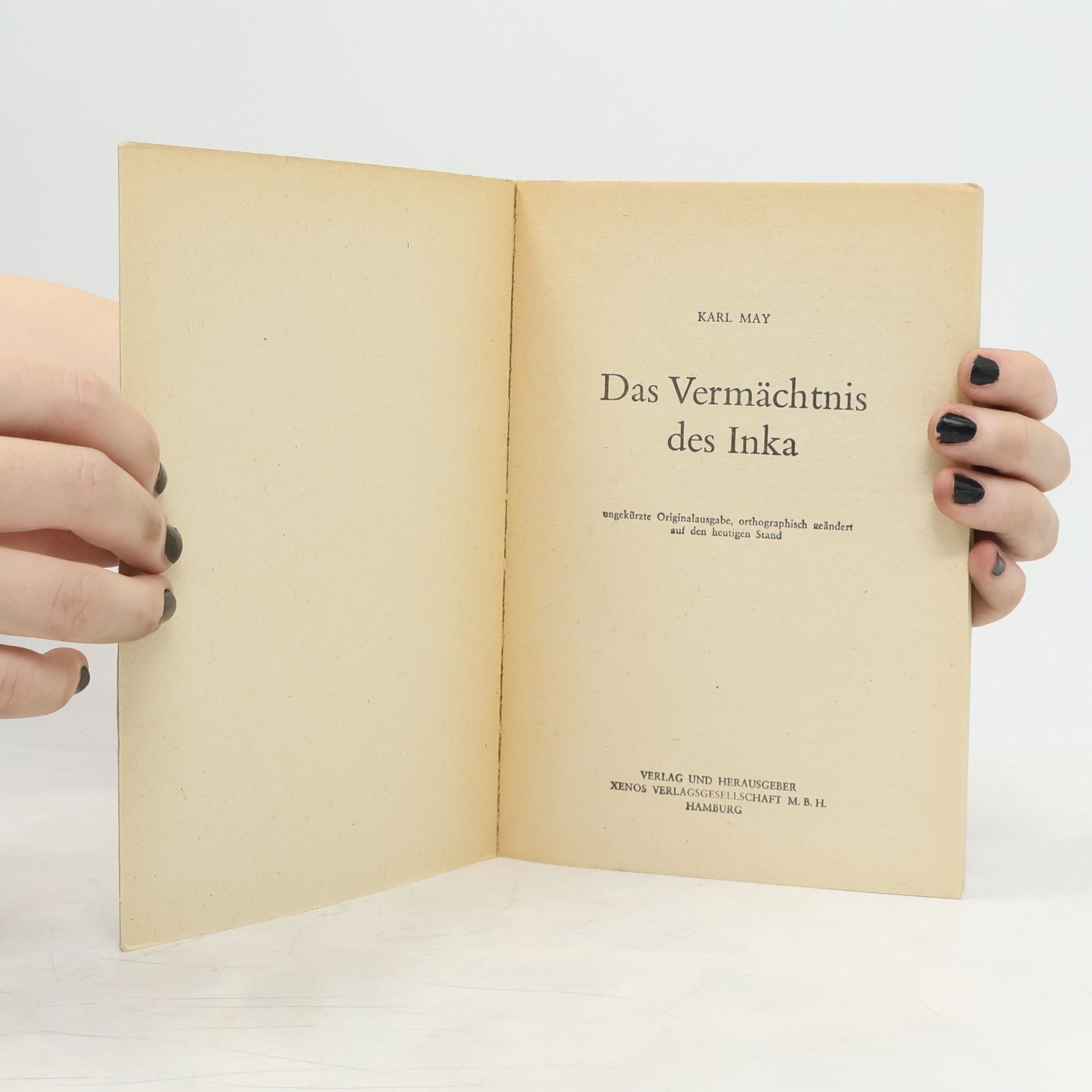Karl May Das Vermächtnis des Inka