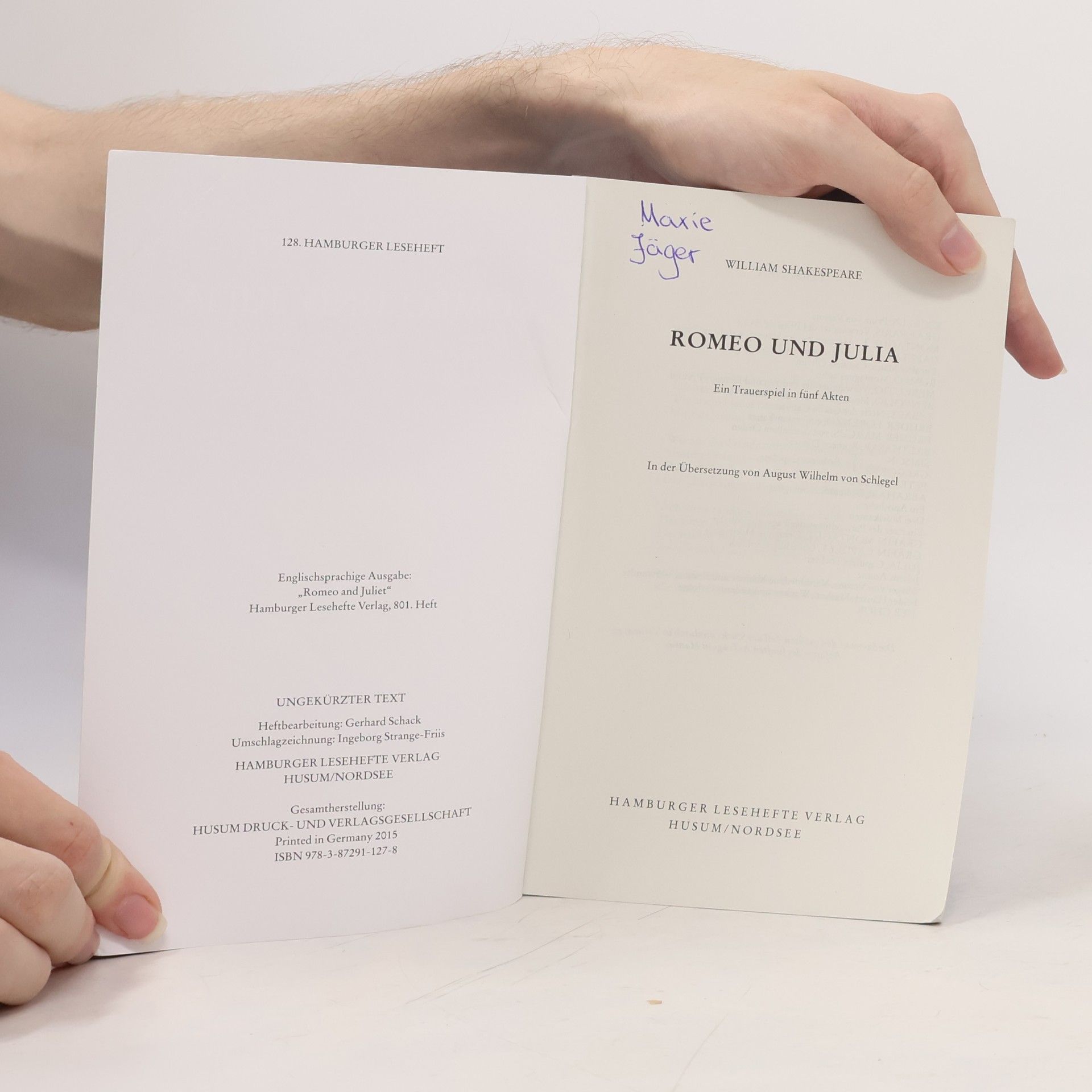 William Shakespeare Romeo und Julia