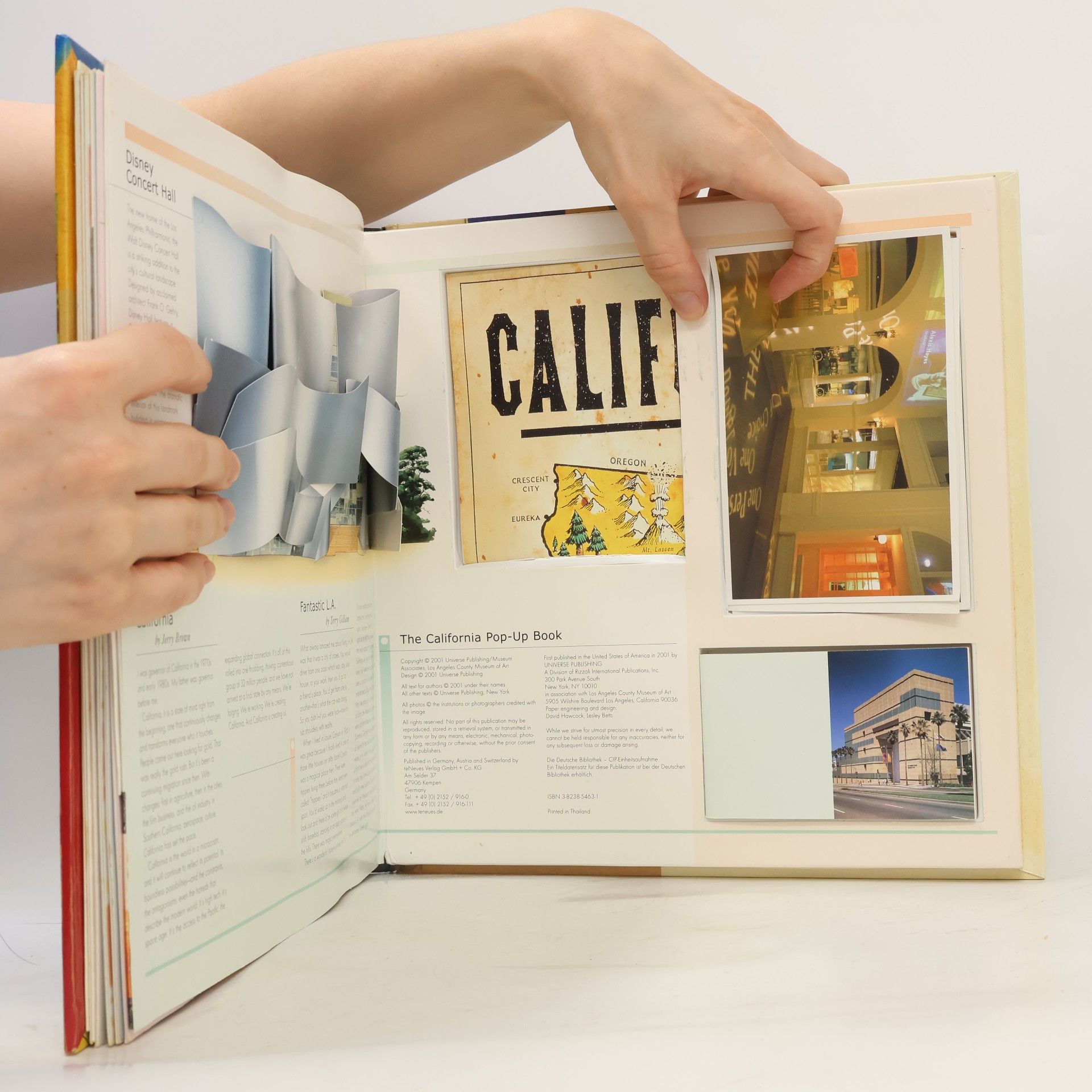 The California Pop Up Book