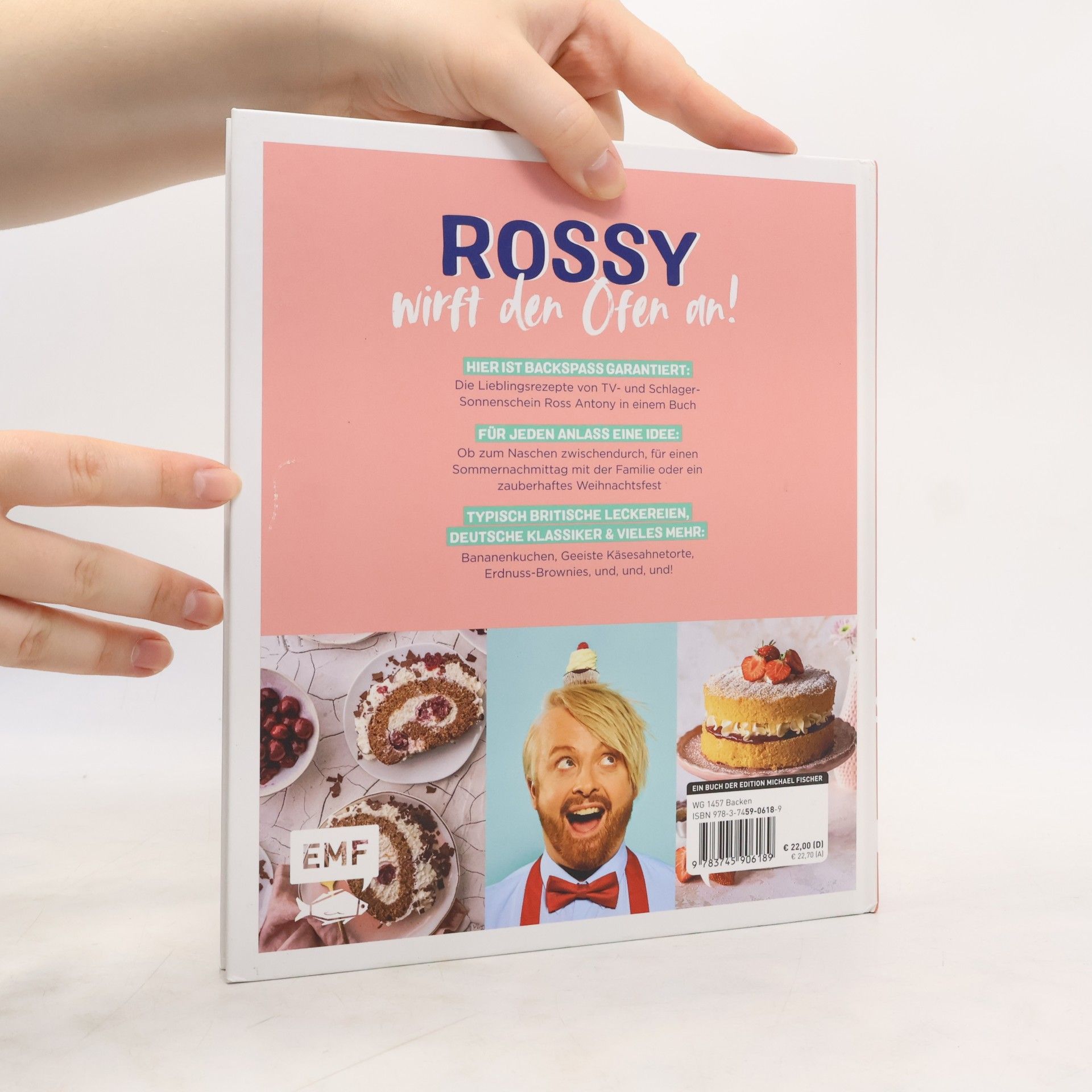 Ross Antony Backen mit Ross Antony