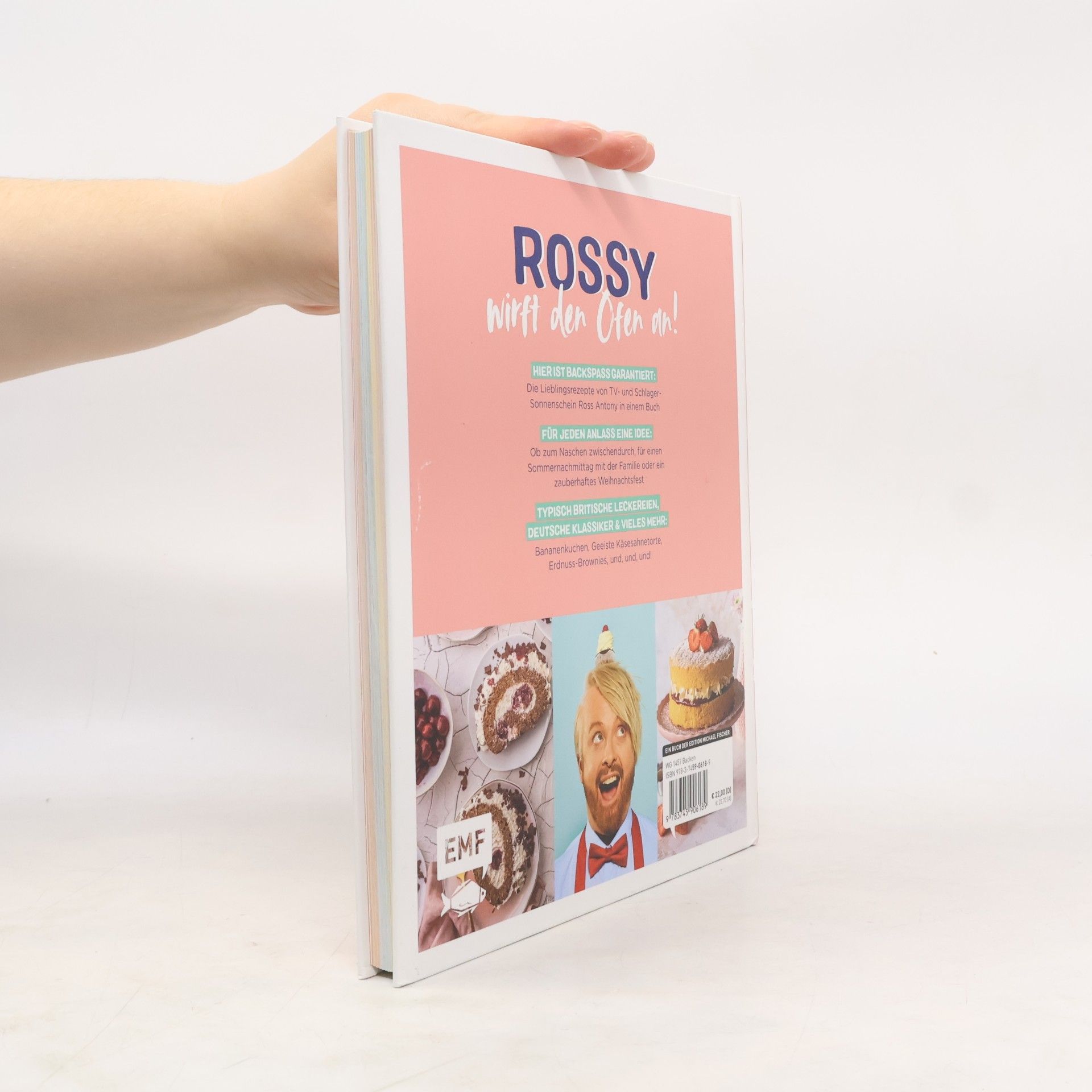 Ross Antony Backen mit Ross Antony
