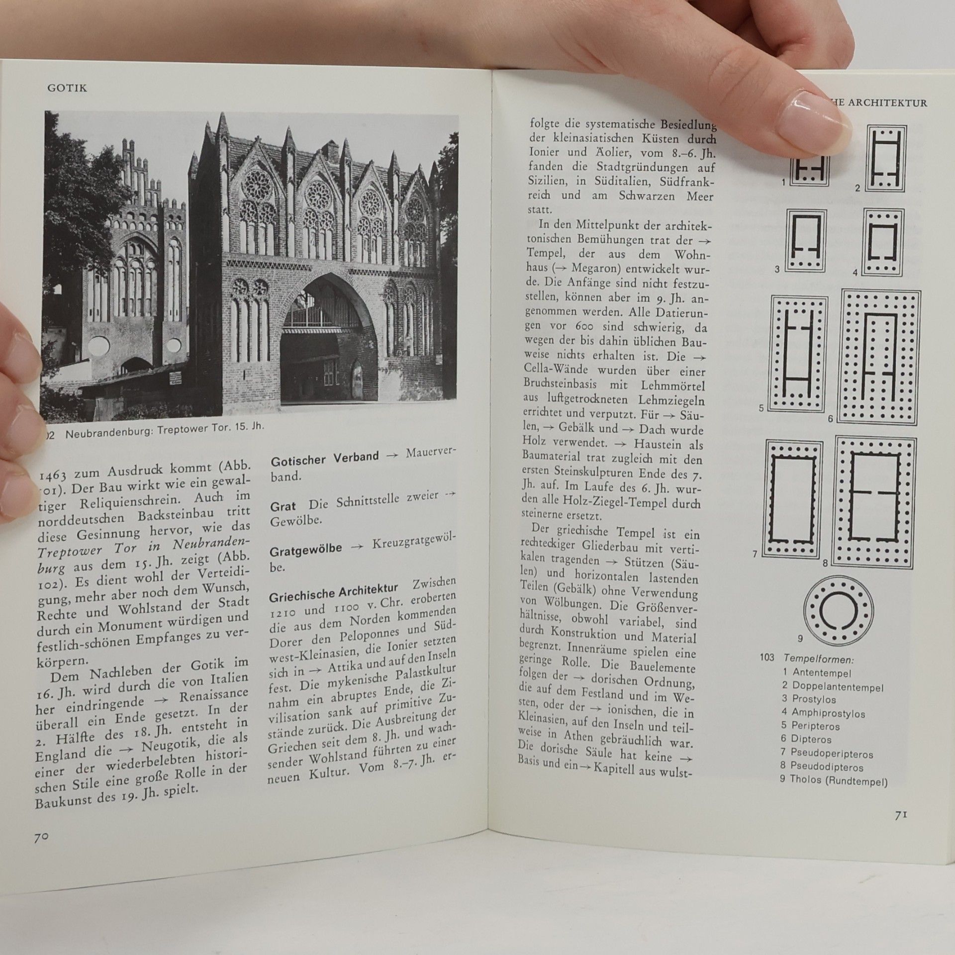 Fritz Baumgart DuMont's kleines Sachlexikon der Architektur