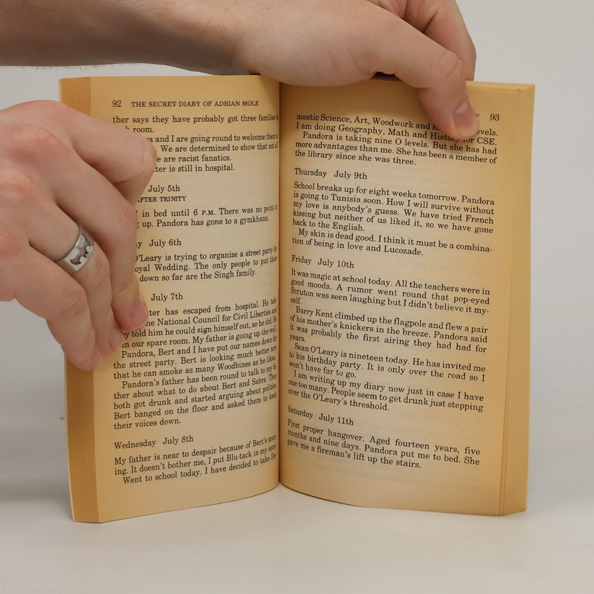 Sue Townsend The Secret Diary of Adrian Mole Aged 13 3⁄4