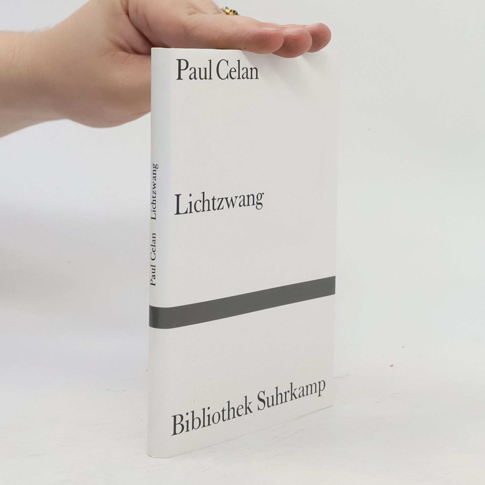 Paul Celan Lichtzwang