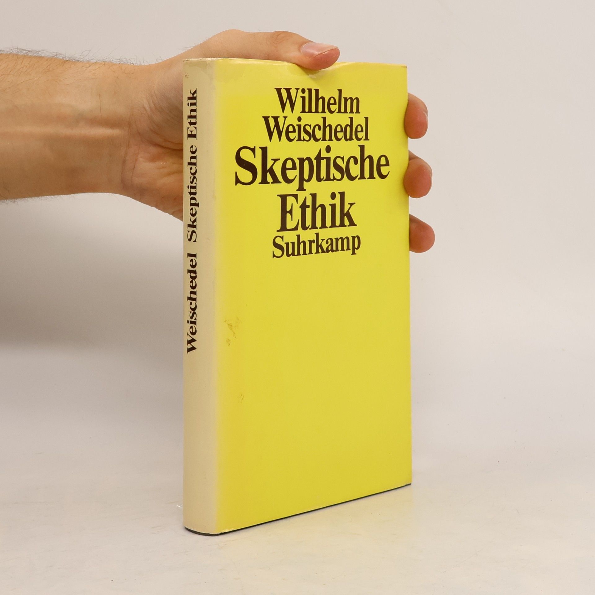 Wilhelm Weischedel Skeptische Ethik