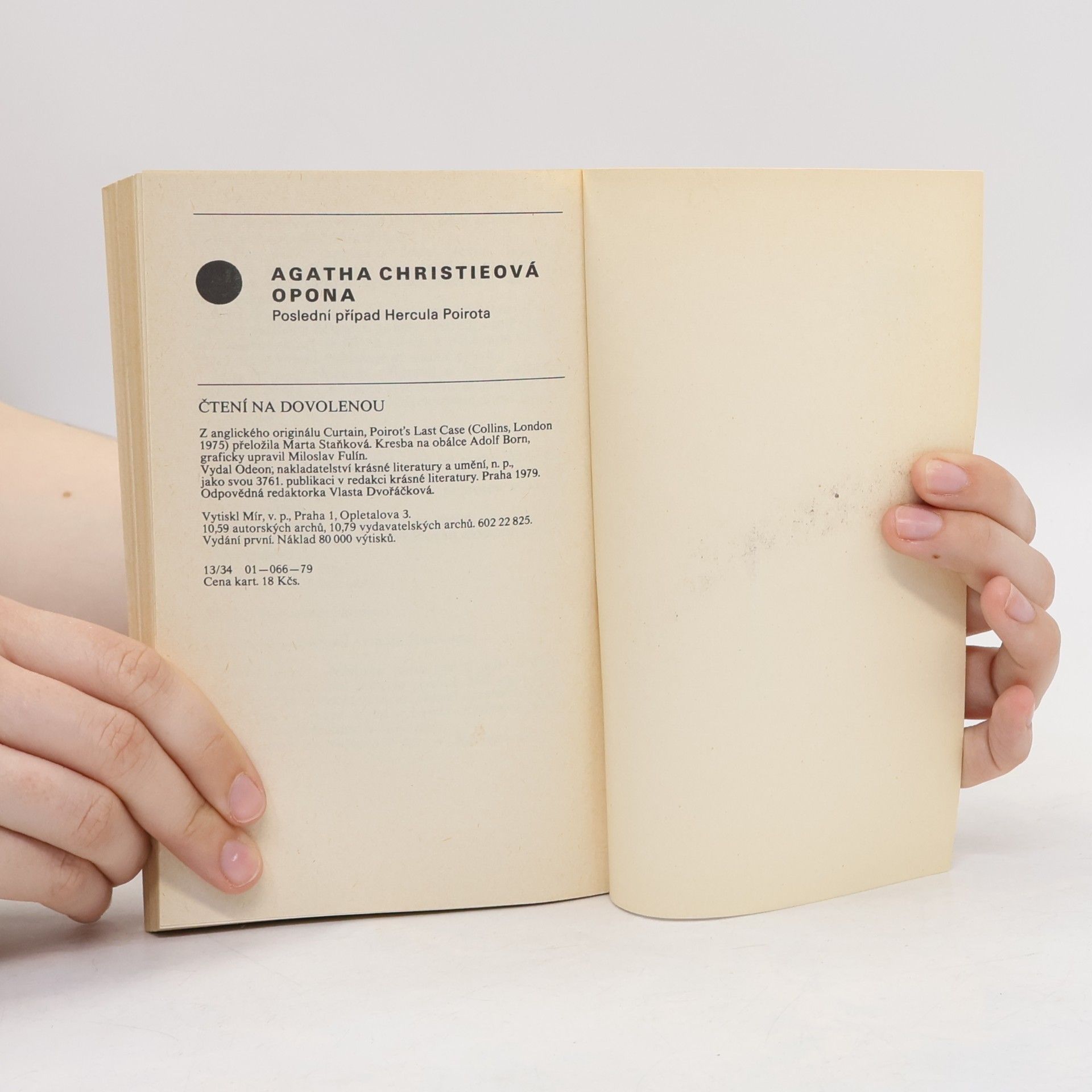 Agatha Christie Opona