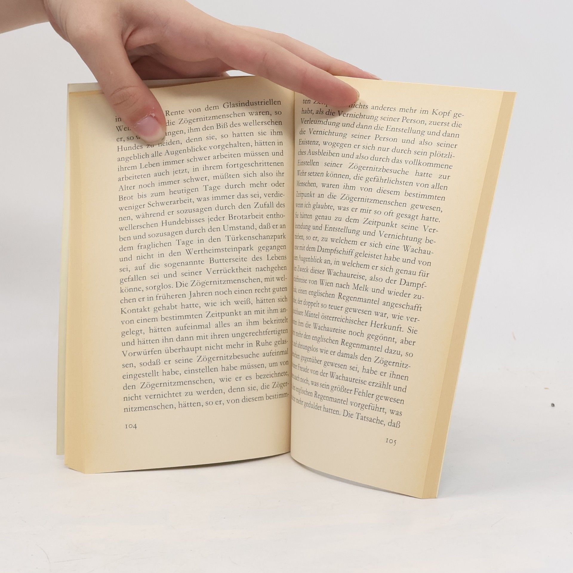 Thomas Bernhard Die Billigesser