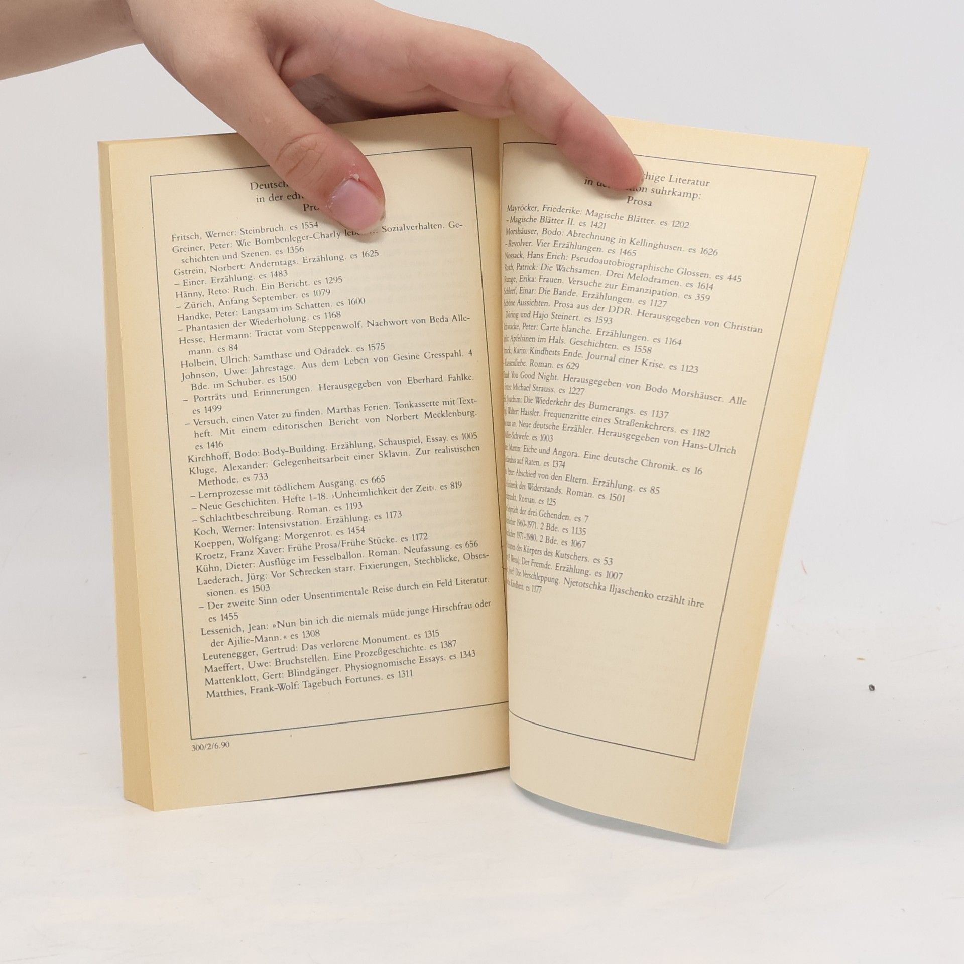Thomas Bernhard Die Billigesser