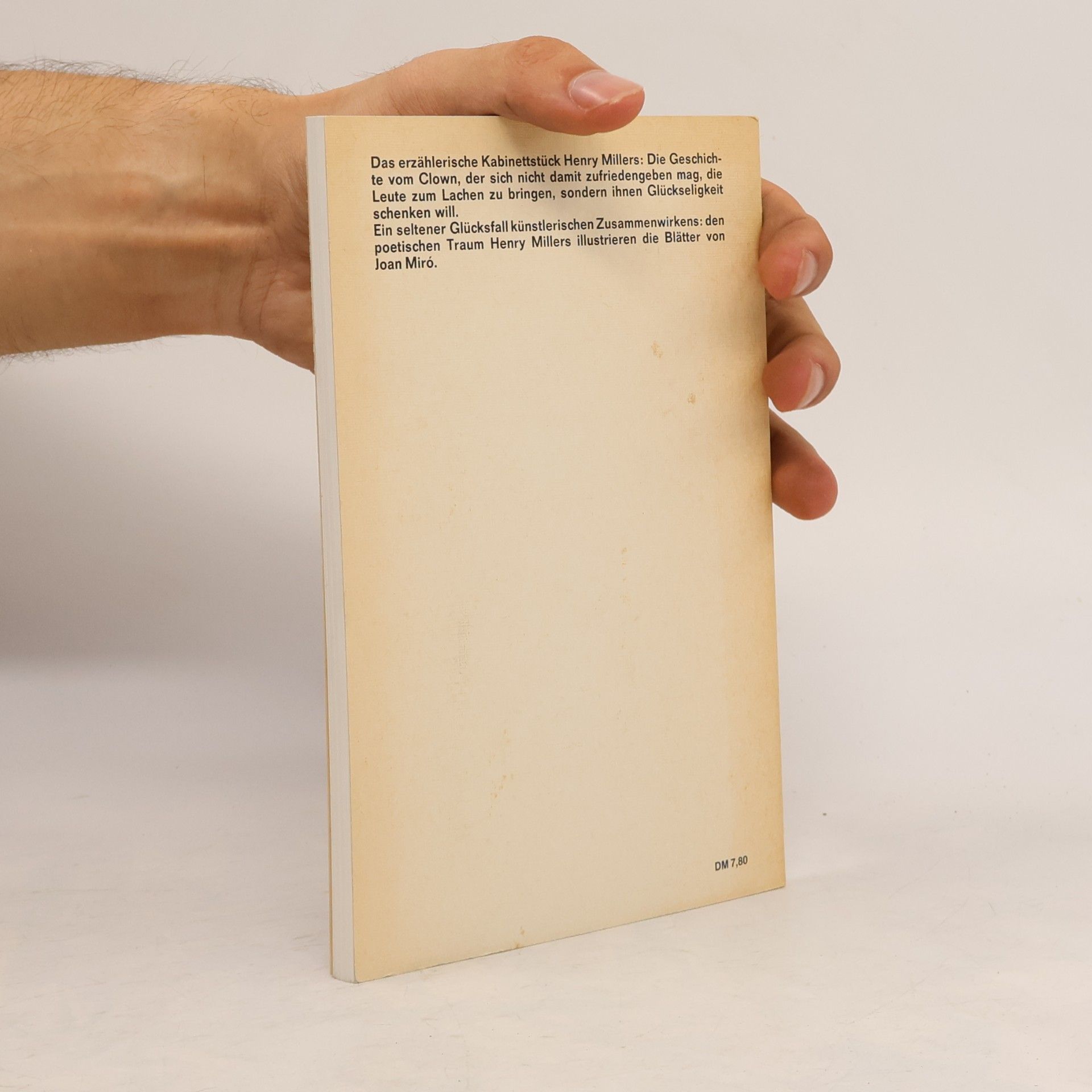Henry Miller Das Lächeln am Fuße der Leiter