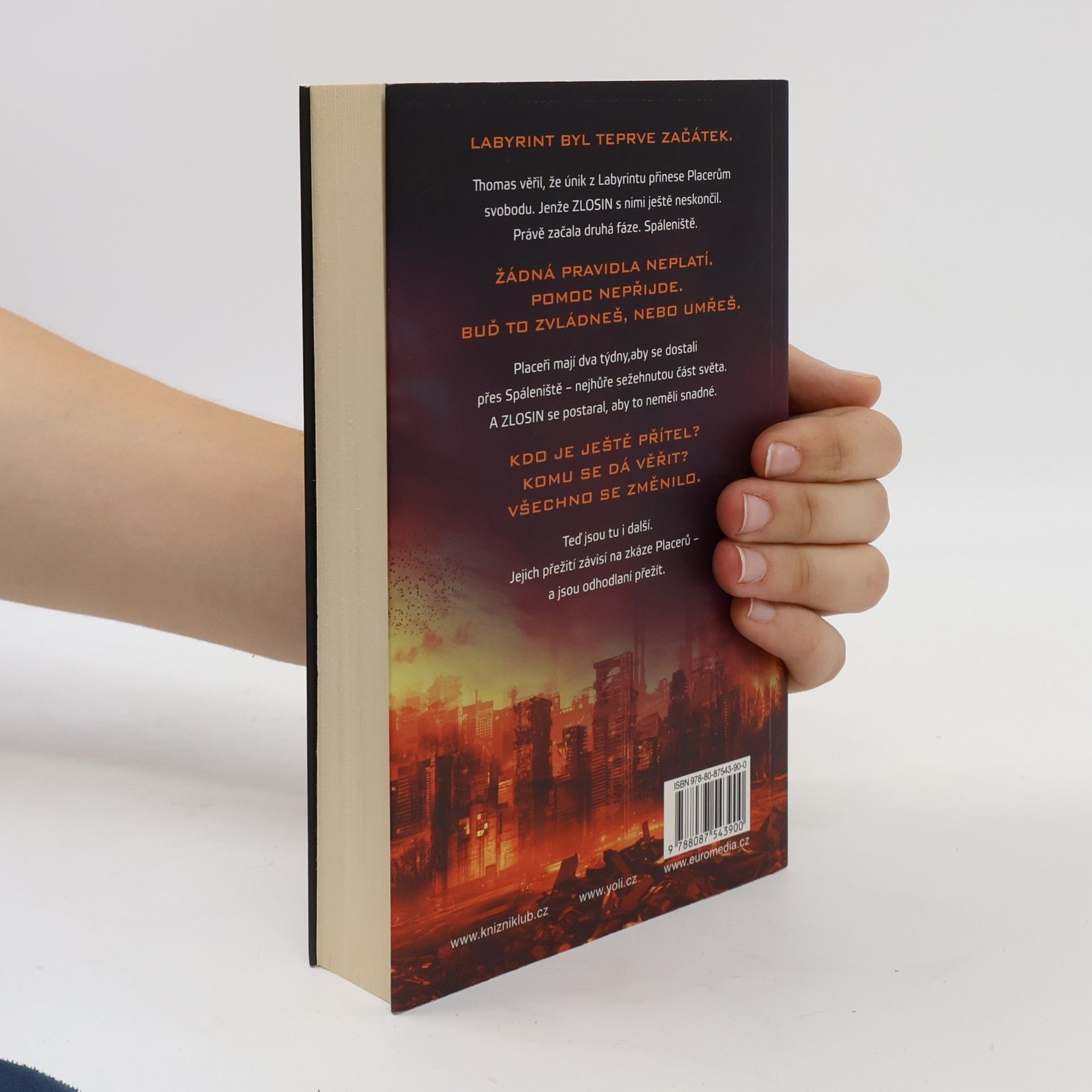 James Dashner Labyrint 2. Spáleniště: Zkouška