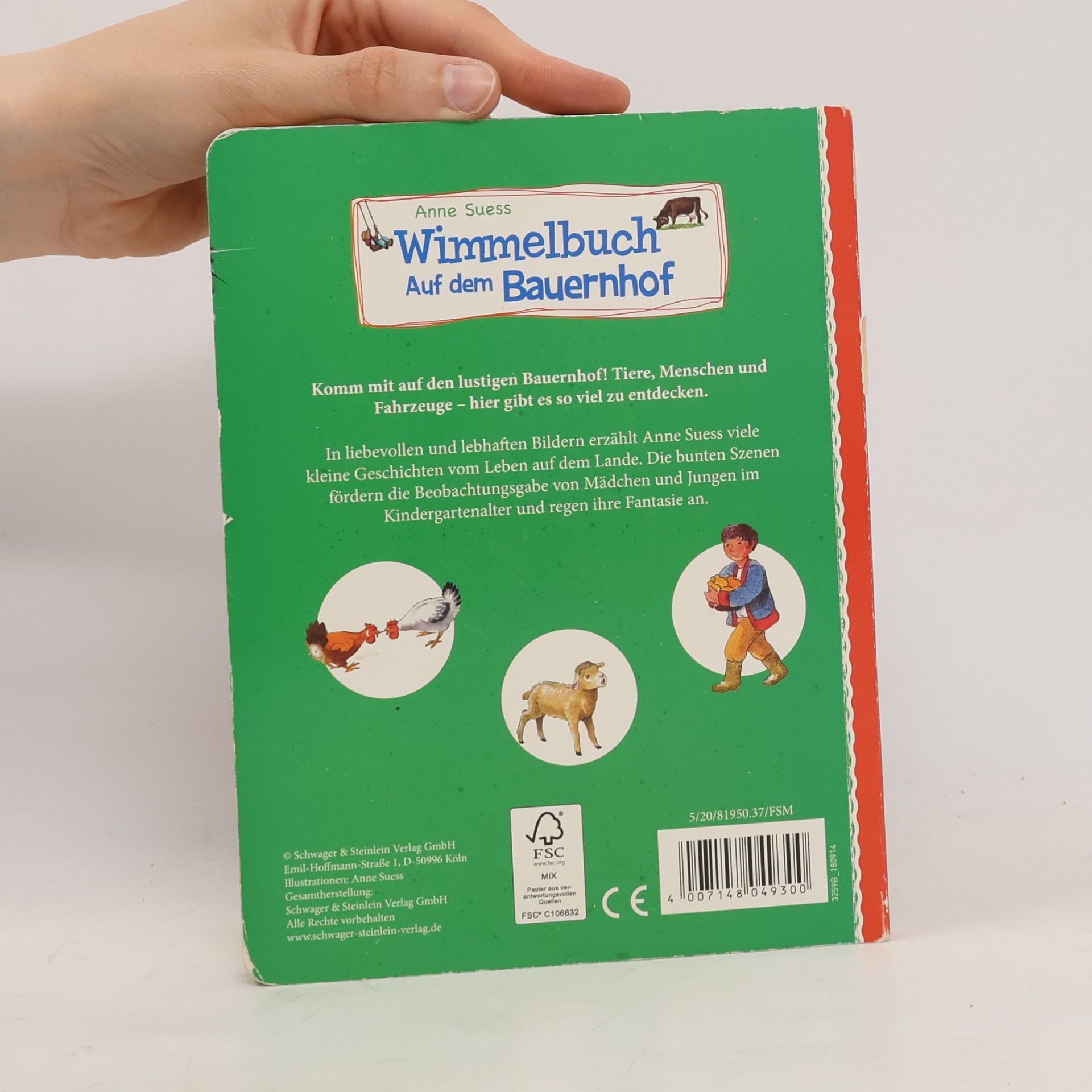Anne Suess Wimmelbuch Auf dem Bauernhof