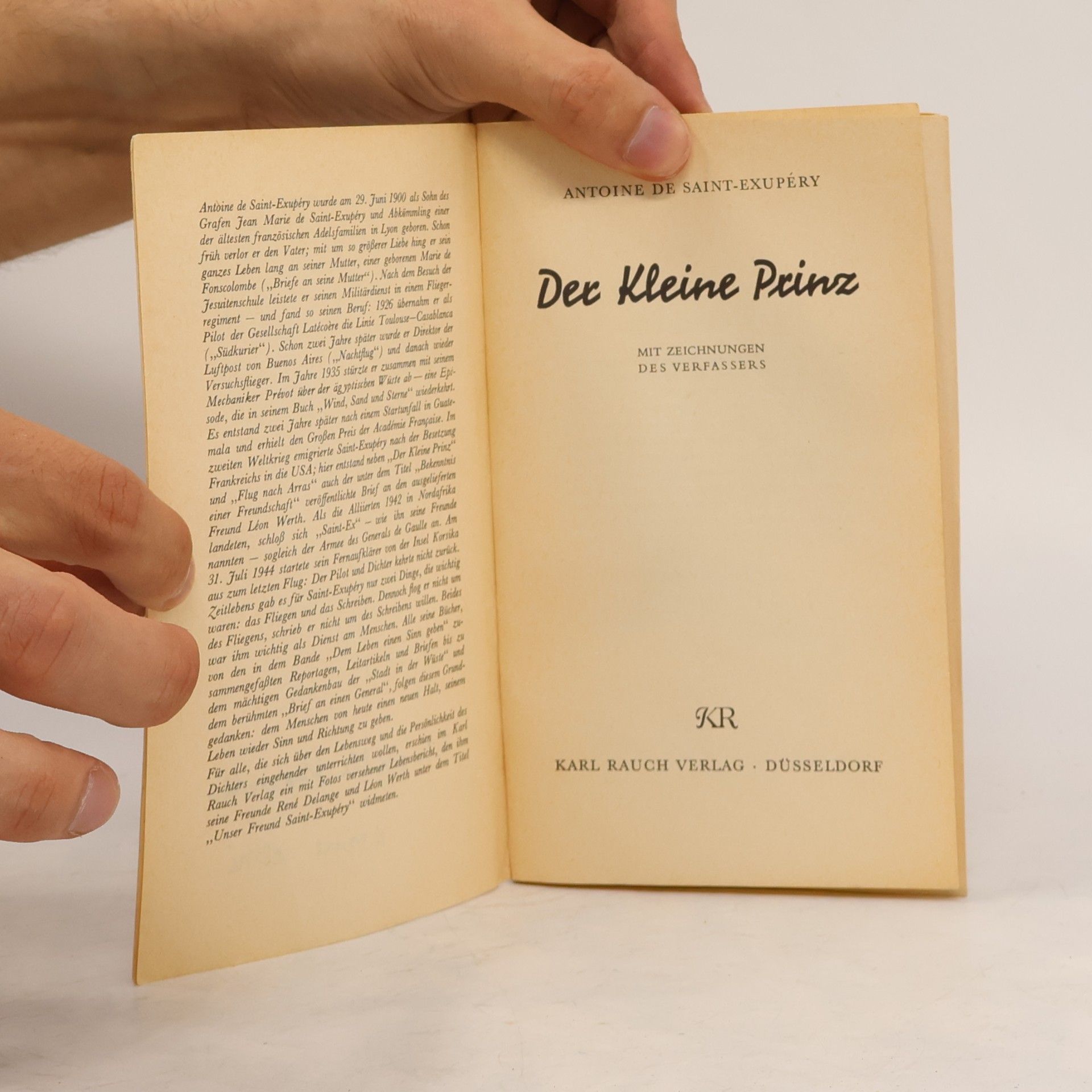 Antoine de Saint-Exupéry Der Kleine Prinz
