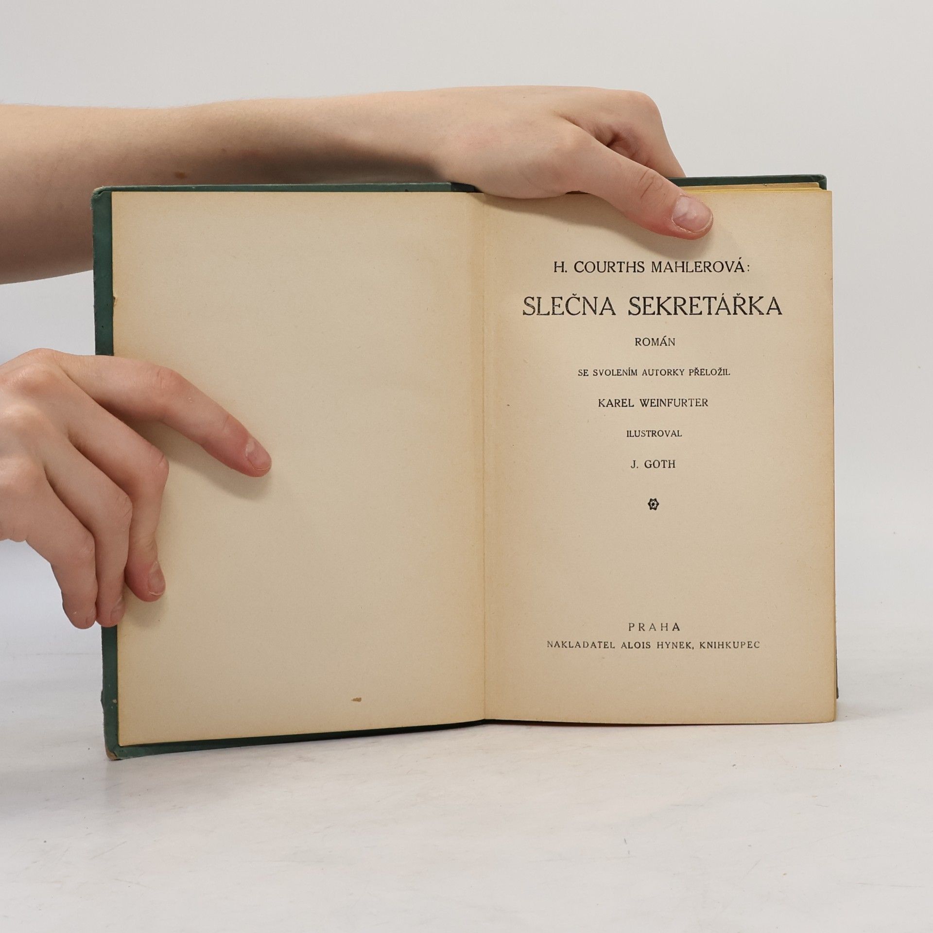 H. Courths-Mahlerová Slečna sekretářka