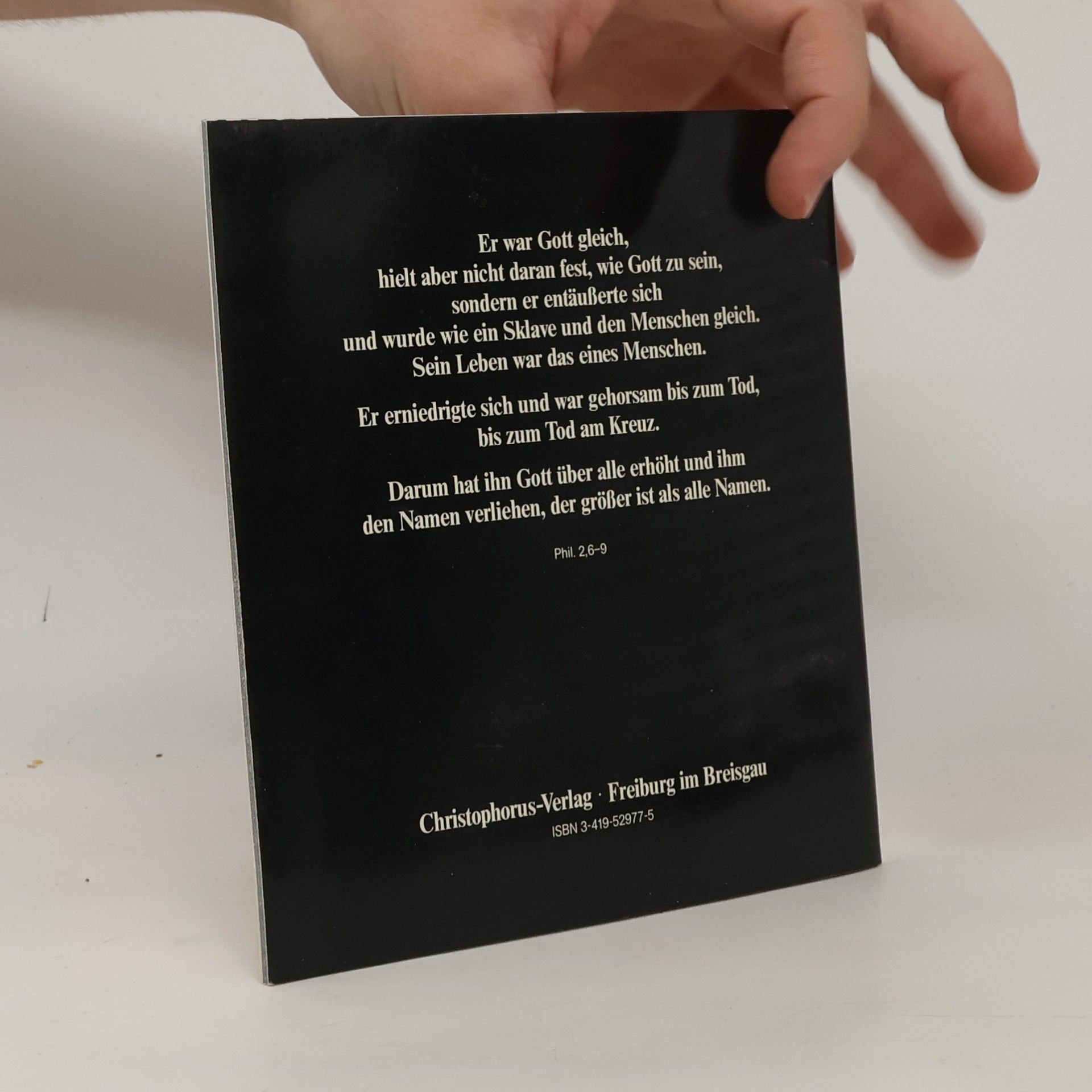 Autorenkollektiv Darum hat Gott ihn erhÃ¶rt. Bilder und Texte zur Passion.