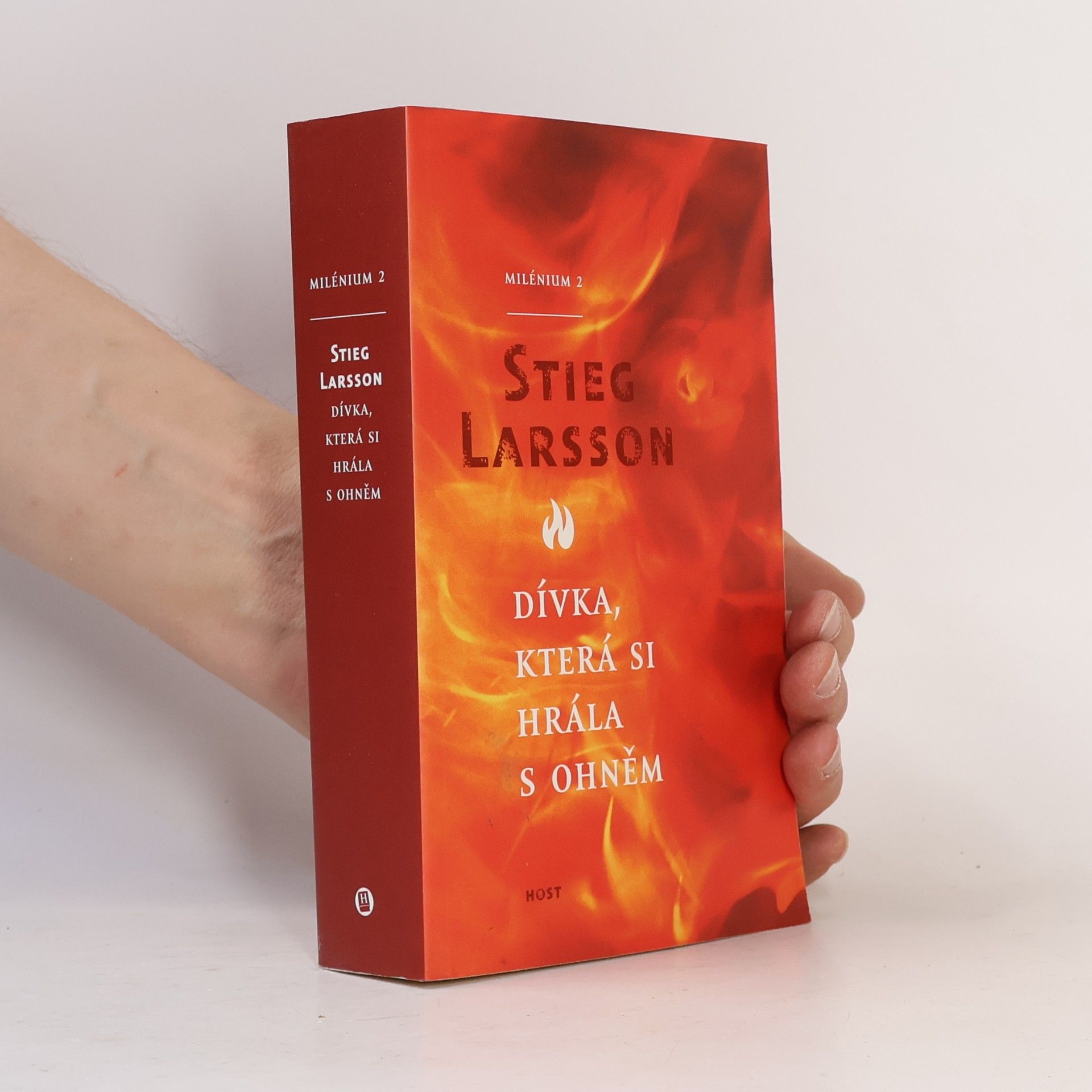 Stieg Larsson Dívka, která si hrála s ohněm