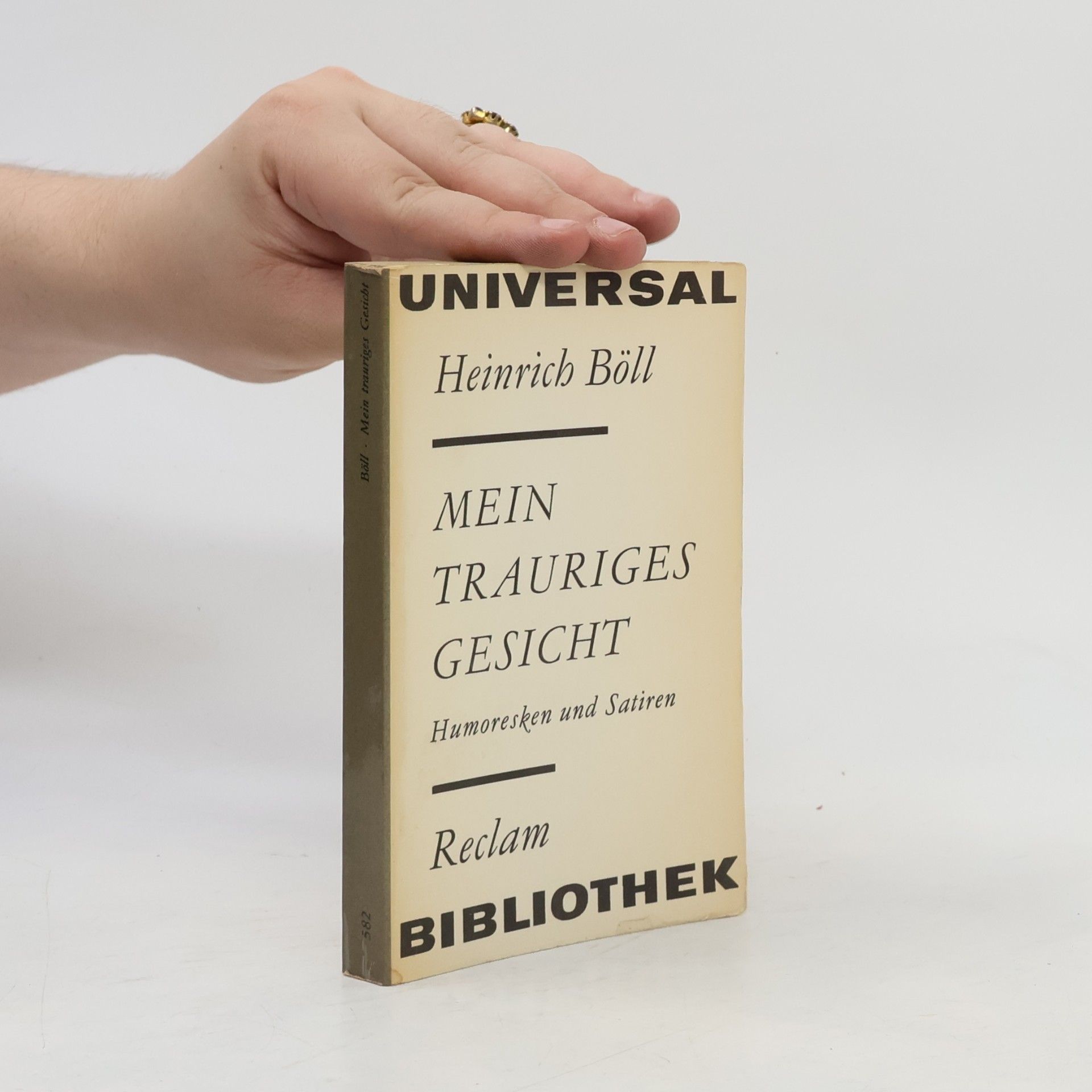Heinrich Böll Mein Trauriges Gesicht