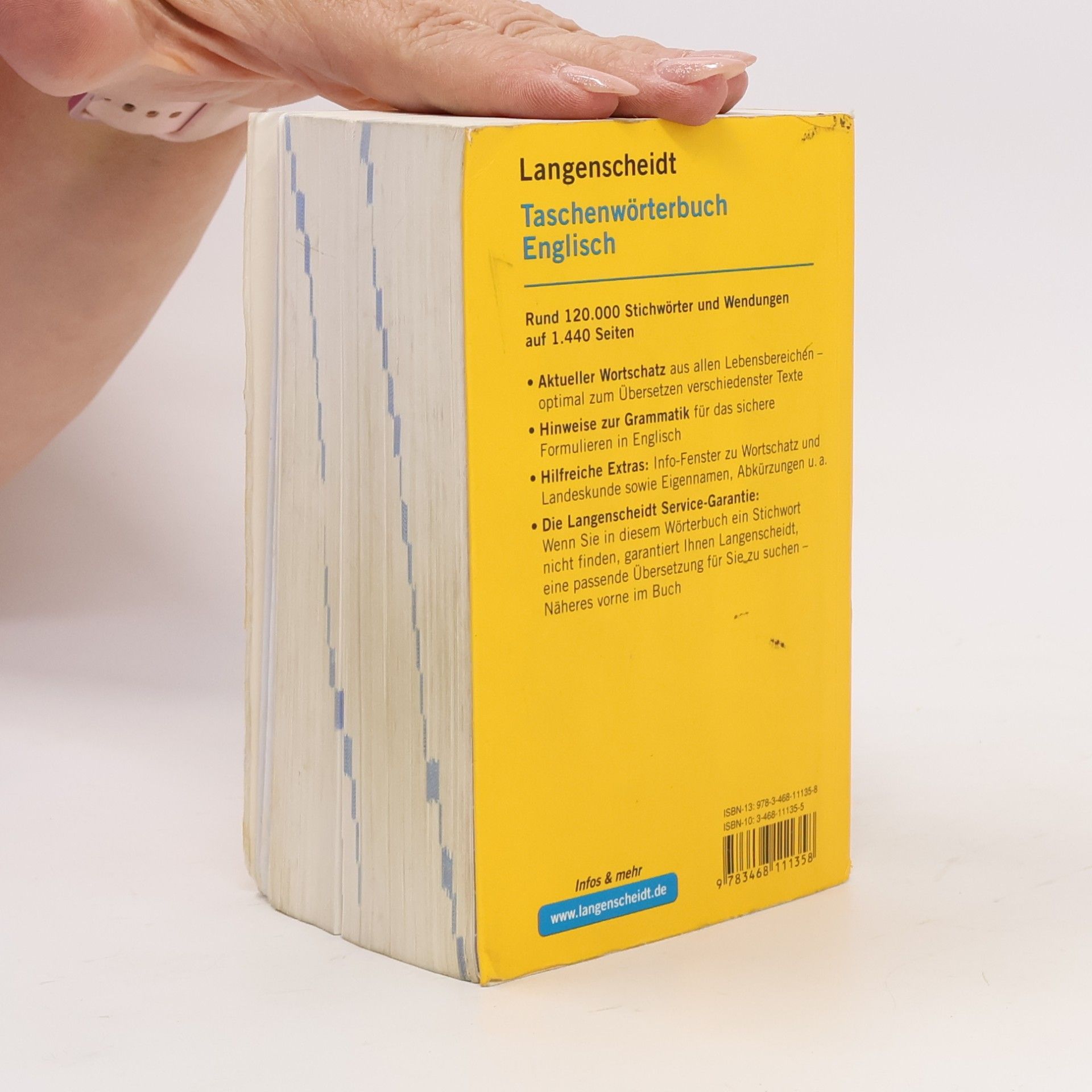 Collectif d'auteurs Taschenwörterbuch Englisch. Langenscheidt. Sonderausgabe