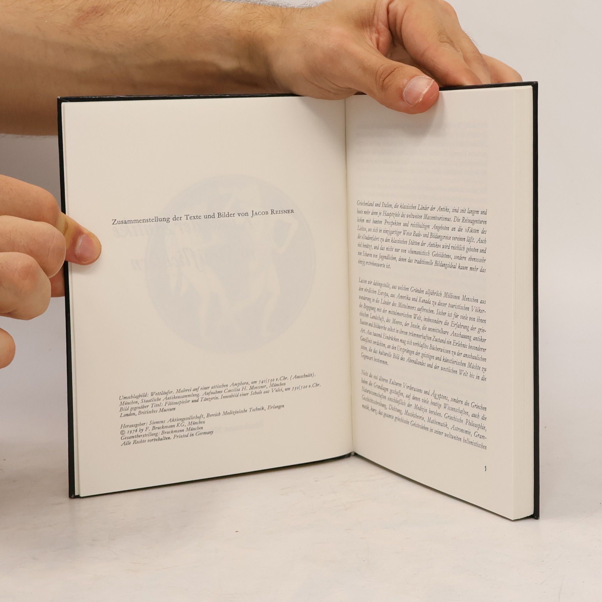 Jacob Reisner Kunst der Antike in Streiflichtern