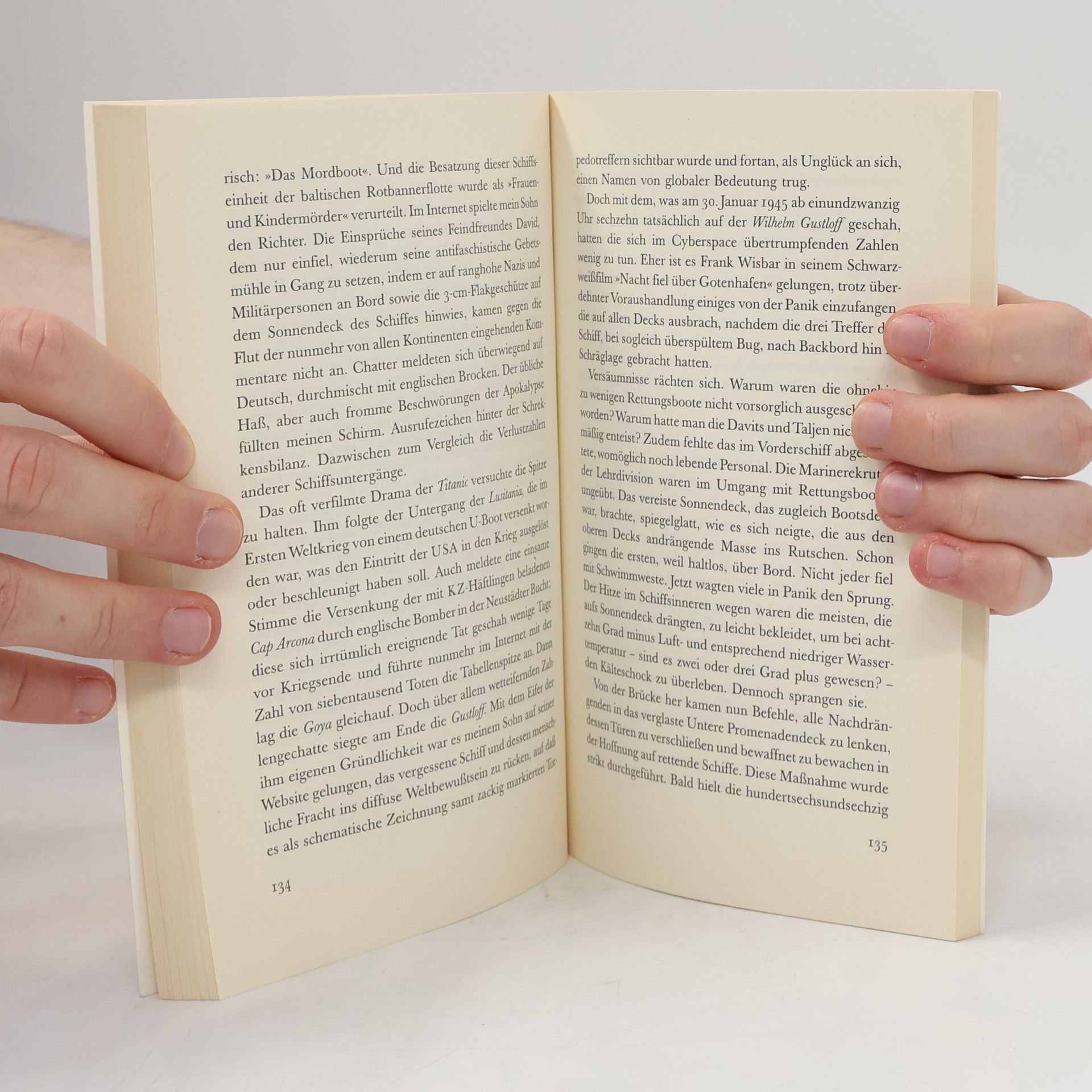 Günter Grass Im Krebsgang : eine Novelle