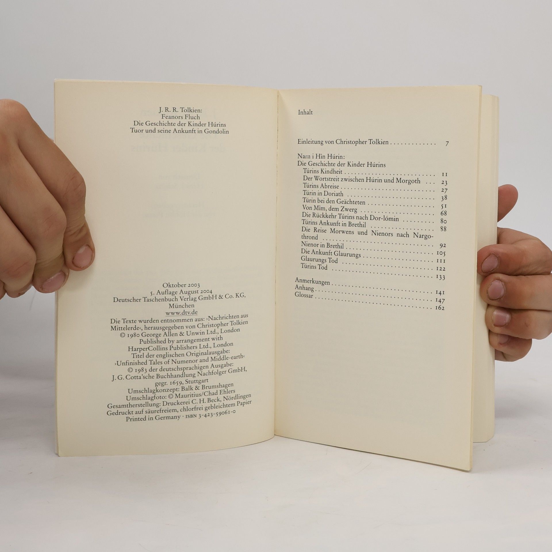 J. R. R. Tolkien Die Geschichte der Kinder Húrins