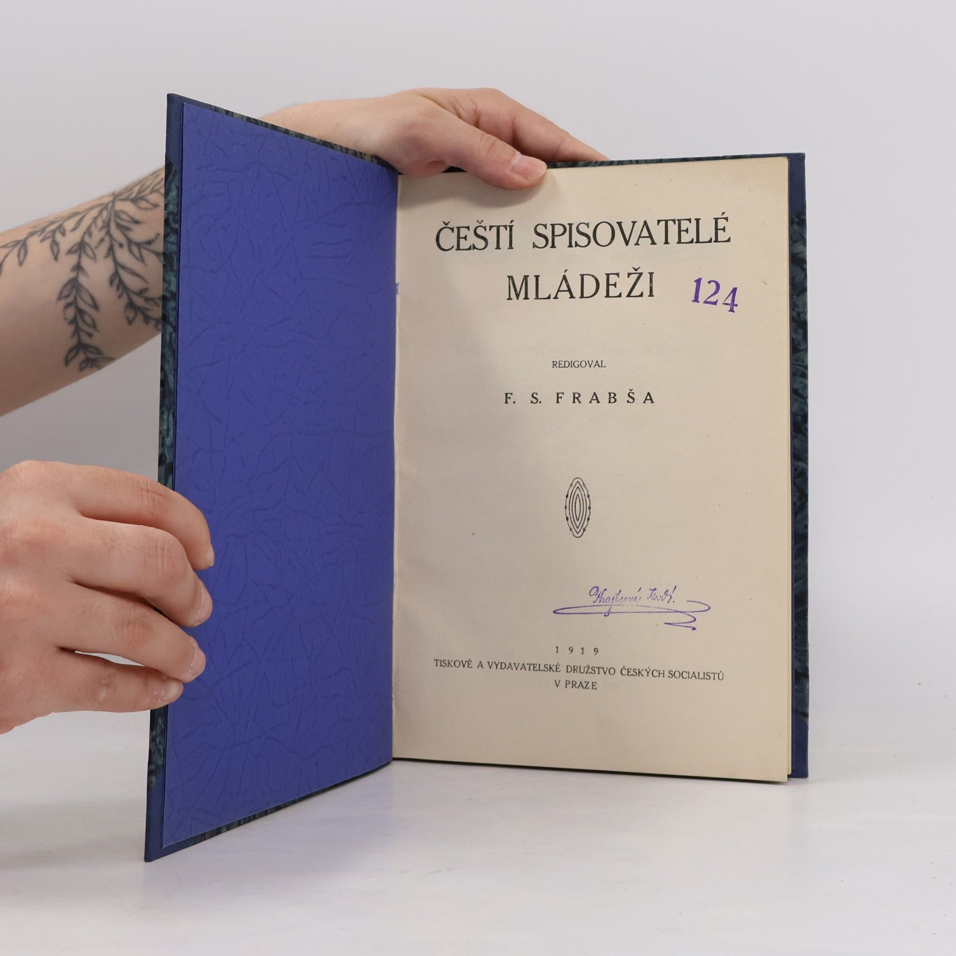 F. S. Frabša Čeští spisovatelé mládeži