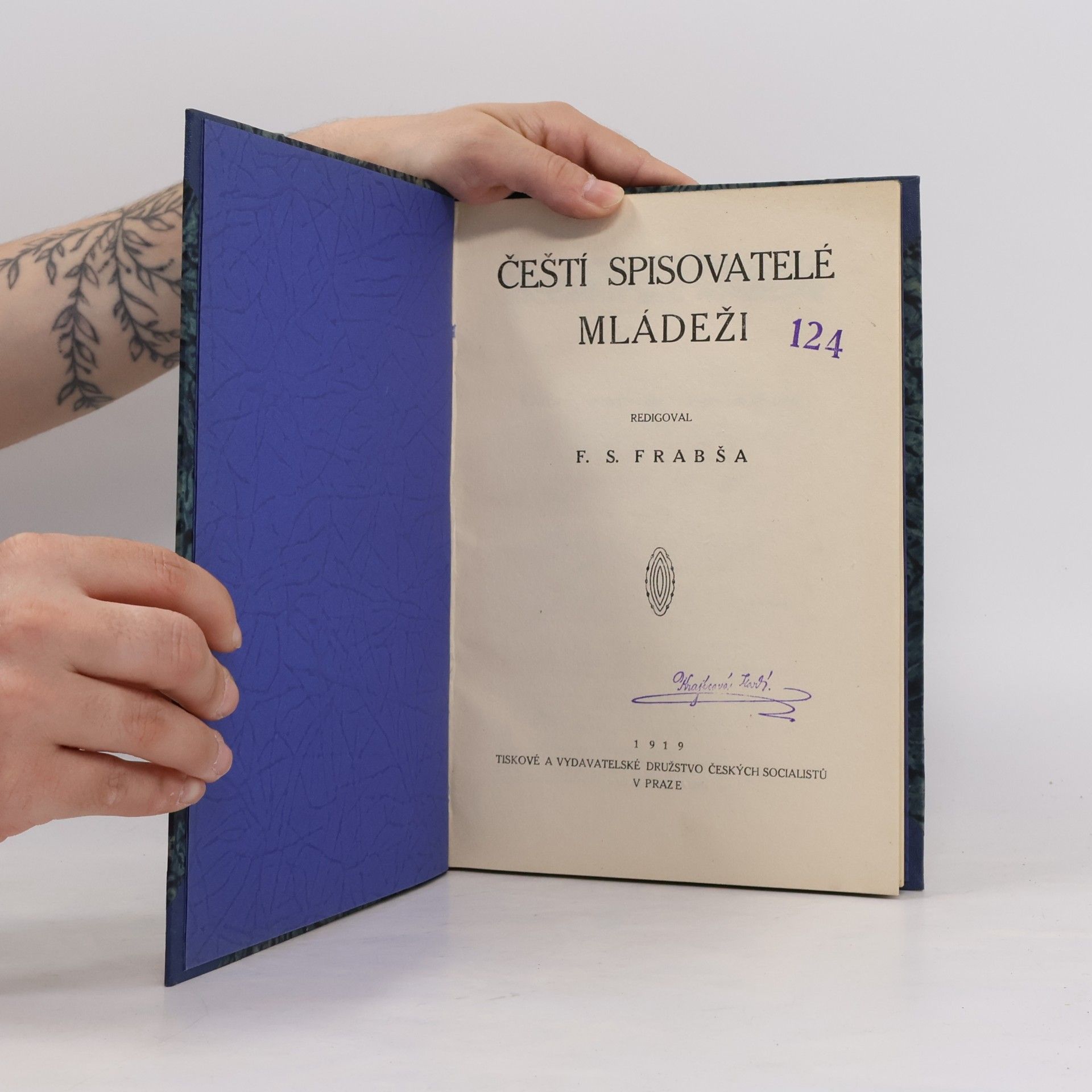 F. S. Frabša Čeští spisovatelé mládeži