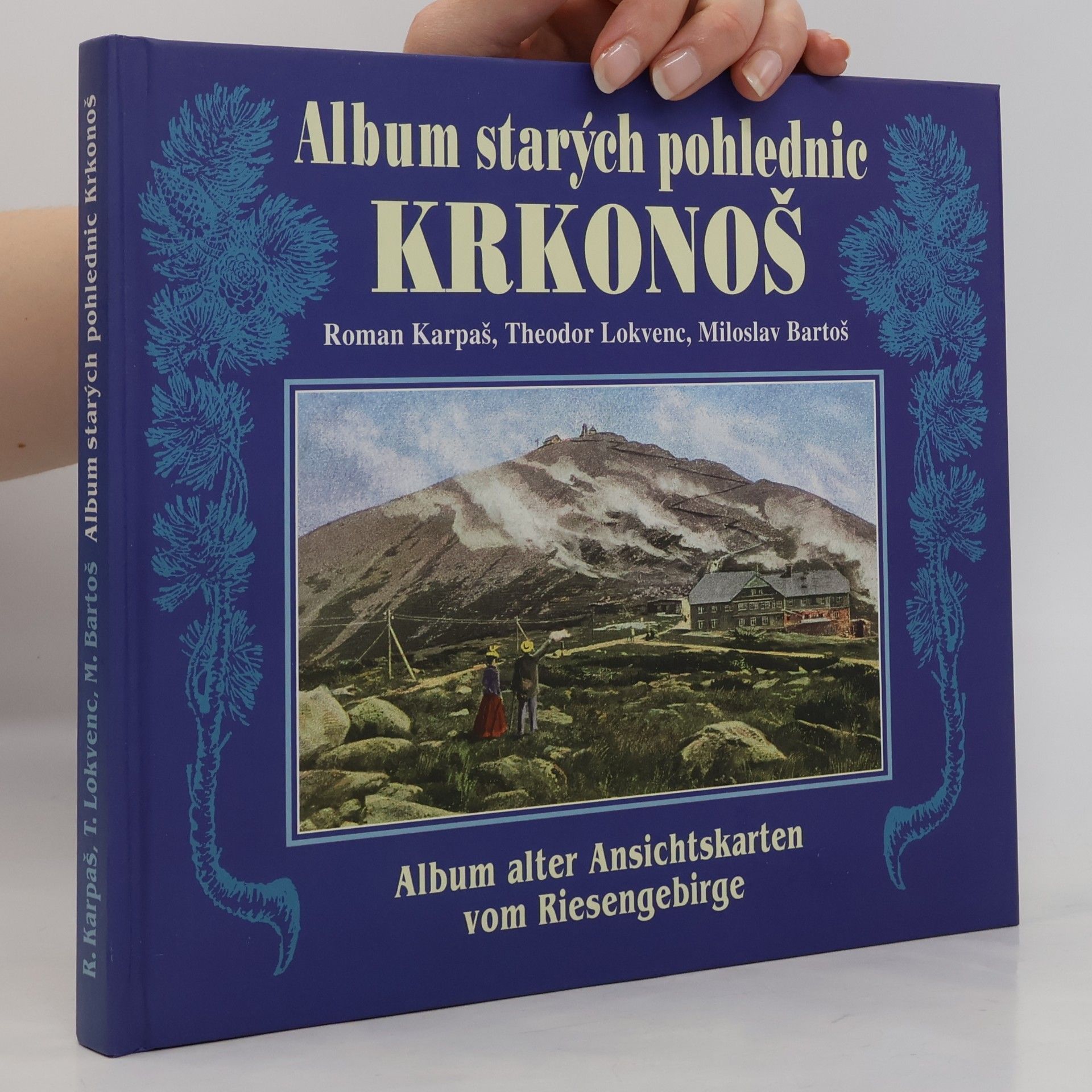 Theodor Lokvenc Album starých pohlednic Krkonoš