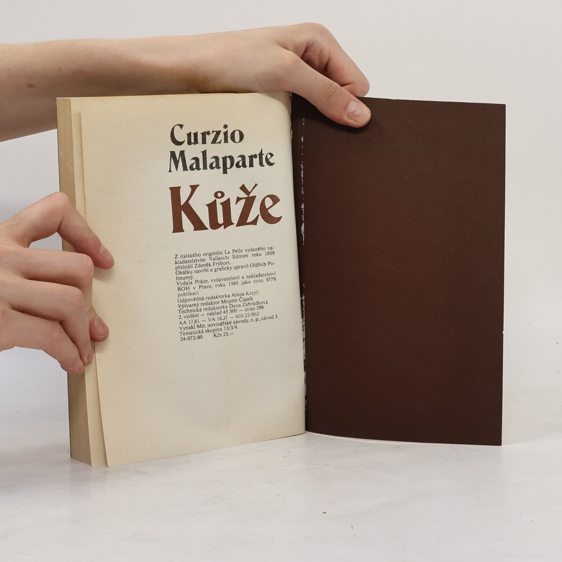 Curzio Malaparte Kůže